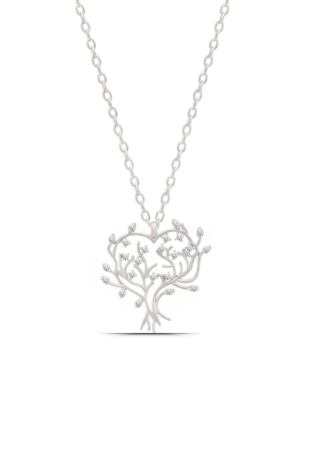Parmas Design Yaşam Ağacı 925 Ayar Gümüş Kadın Kolye