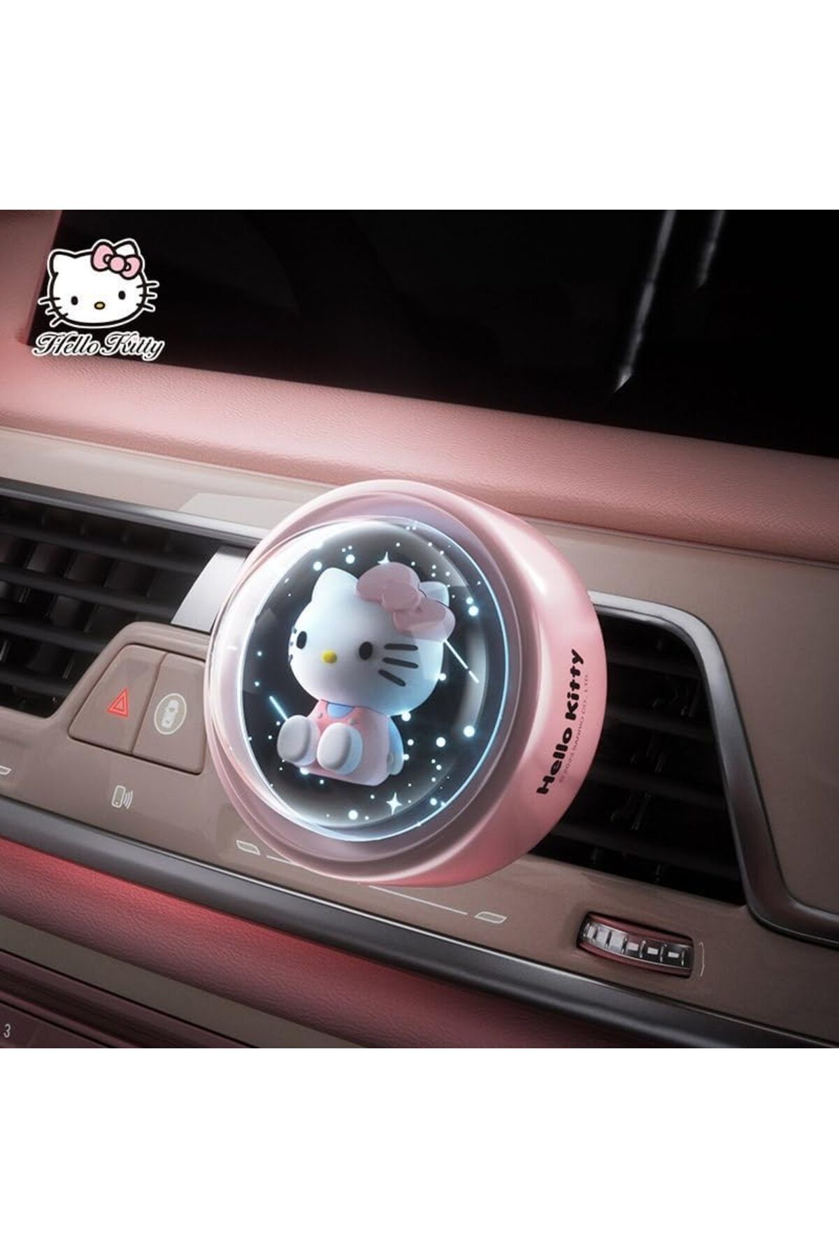 İDEAL ATOM Hello Kitty Araç Kokusu Araba Havalandırma,aydınlık Hava Çıkışı Parfüm . Kızlar Için Hediye