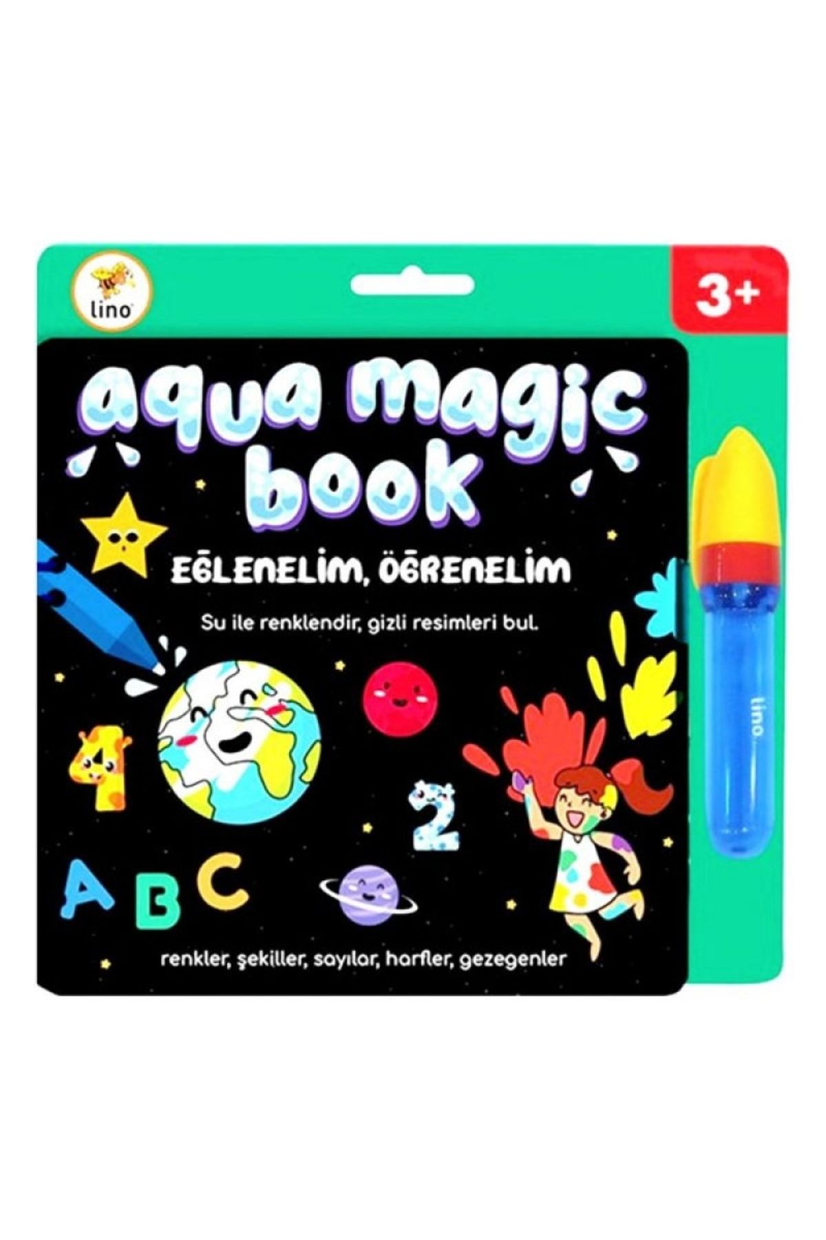 Lino Aqua Magic Book Sihirli Boyama Kitabı - Eğlenelim Öğrenelim