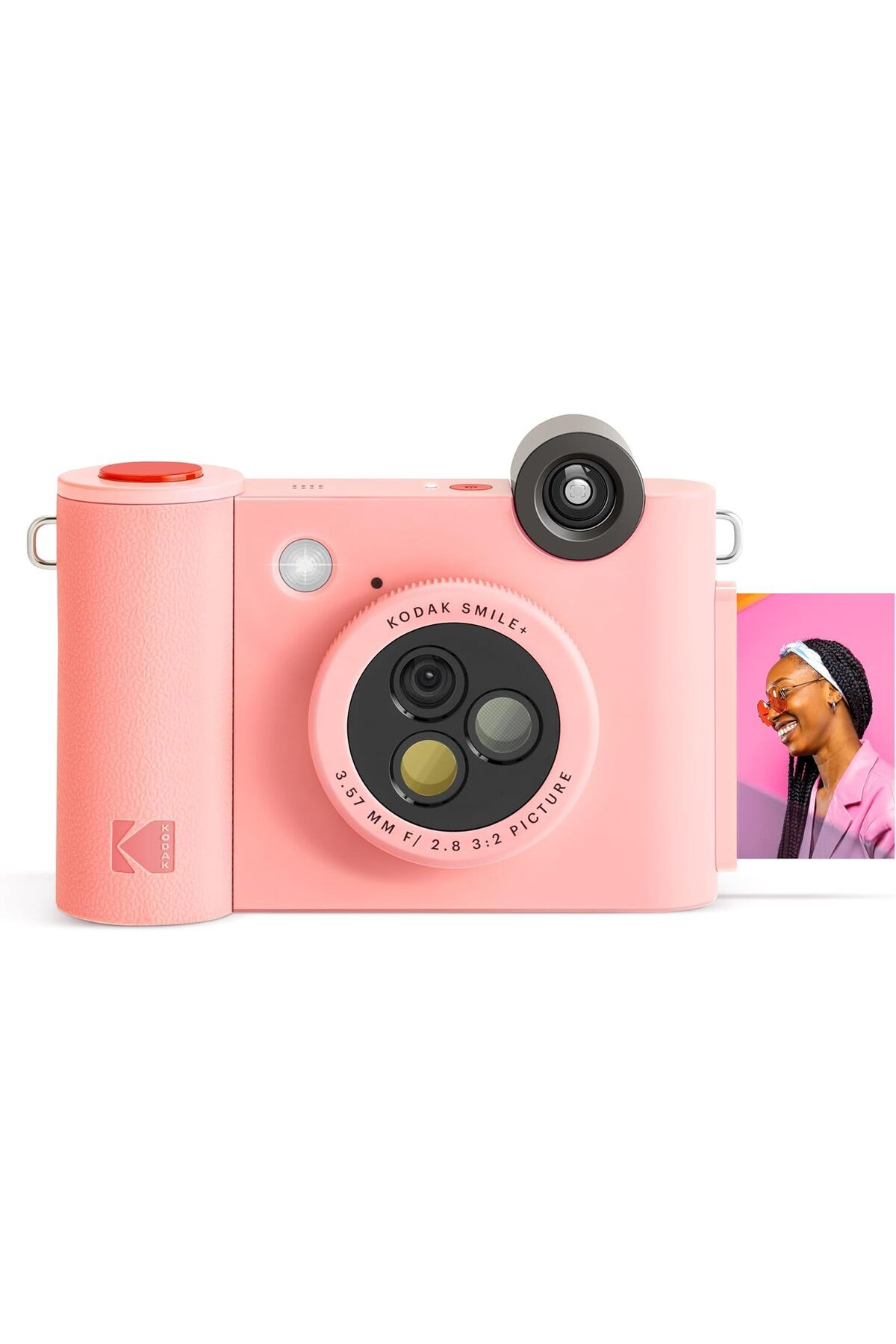 Kodak Smile+ Kablosuz Dijital Anlık Fotoğraf Makinesi Efektli Objektifli, 5x3 İnç Çinko Fotoğraf Baskısı