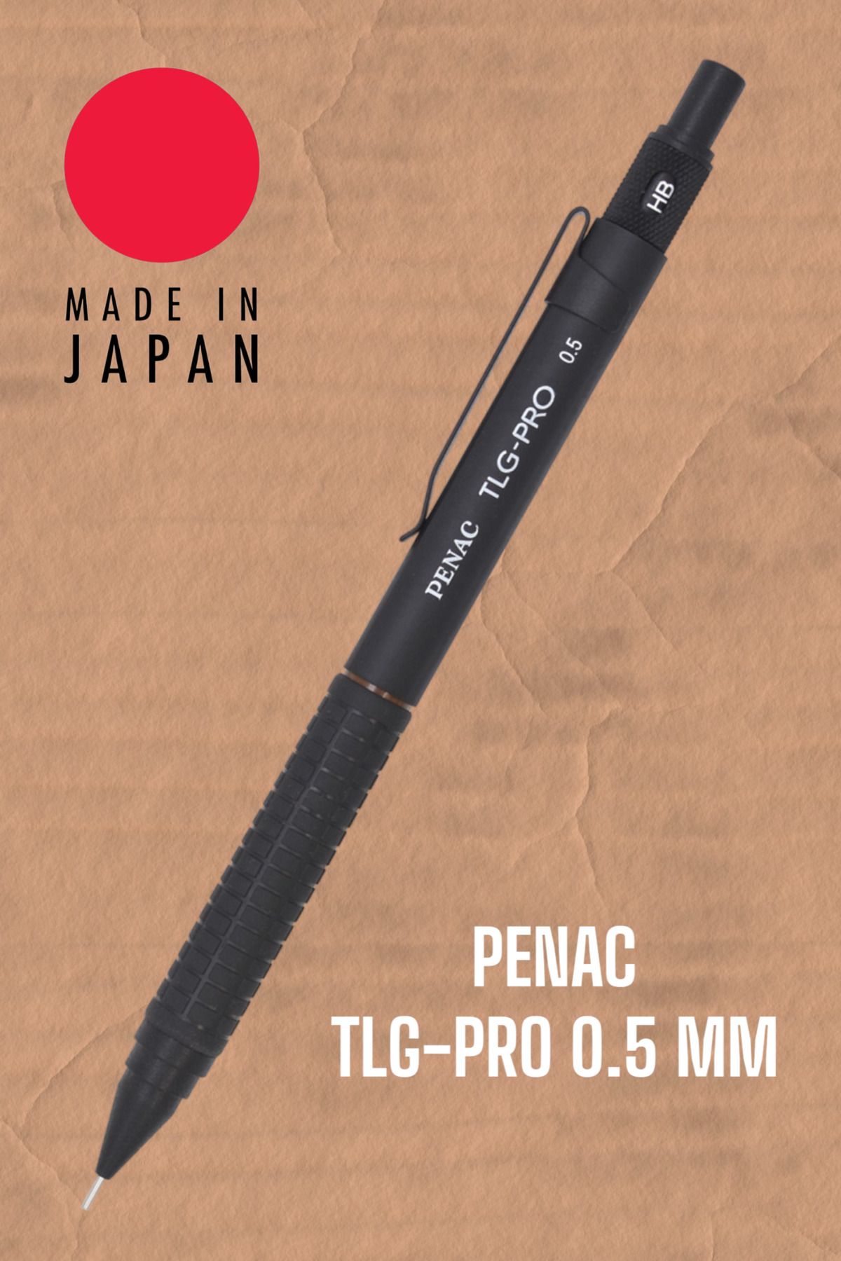 SEYFİKİRTASİYE PENAC TLG-PRO 0.5 MM SİYAH UÇLU KALEM