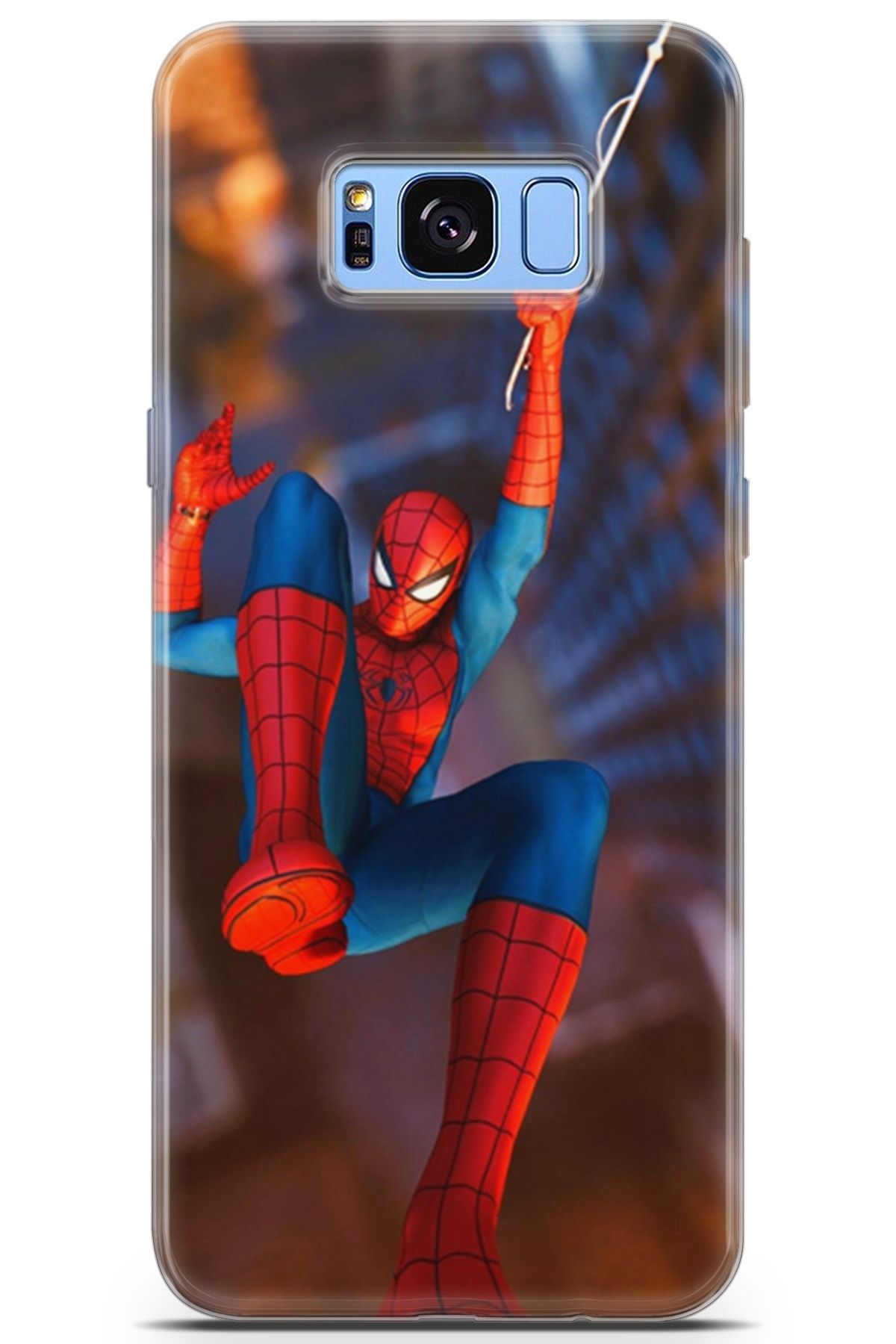 Lopard Samsung Galaxy S8 Plus Uyumlu Kılıf Opus 20 Spiderman Renkli Kılıf Gradient