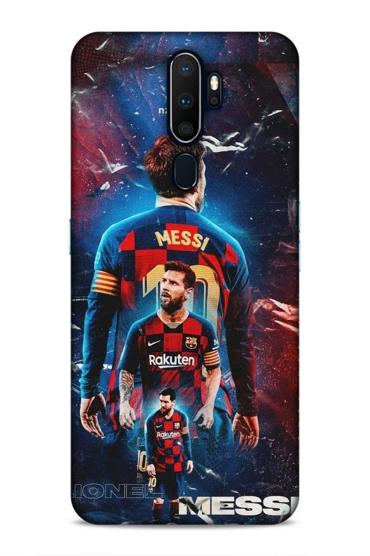 Lopard Oppo A5 2020 Case Futbolcular 2 Lionel Messi Barcelona Kapak