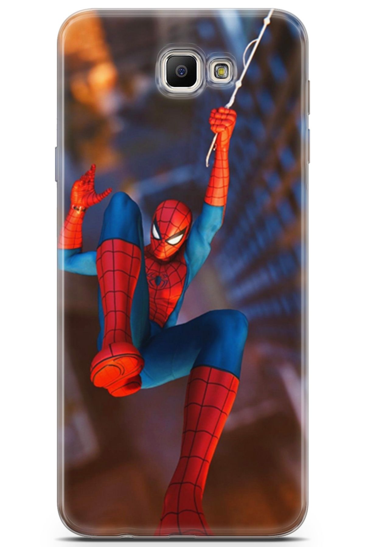 Lopard Samsung Galaxy J7 Prime Uyumlu Kılıf Opus 20 Spiderman Renkli Kılıf Gradient