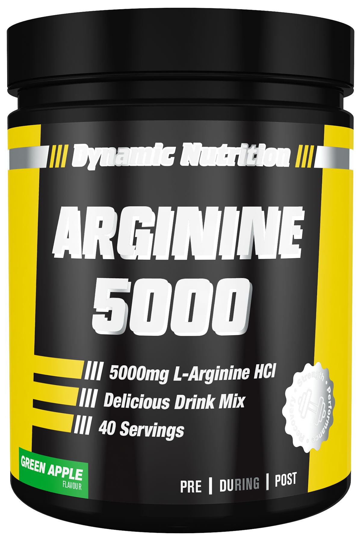 Dynamic Nutrition Dynamic Arginine 5000 320 Gr - 40 Porsiyon (yeşil Elma Aromalı)