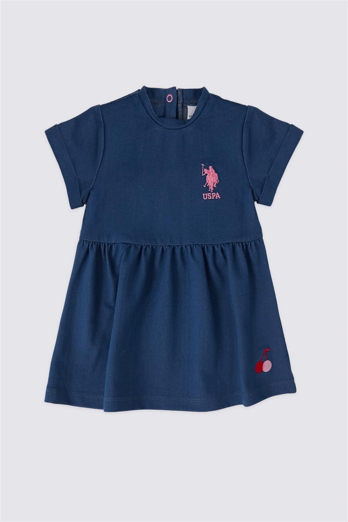 U.S. Polo Assn. U.S. Polo Assn. Kız Bebek Denim Elbise USB1972