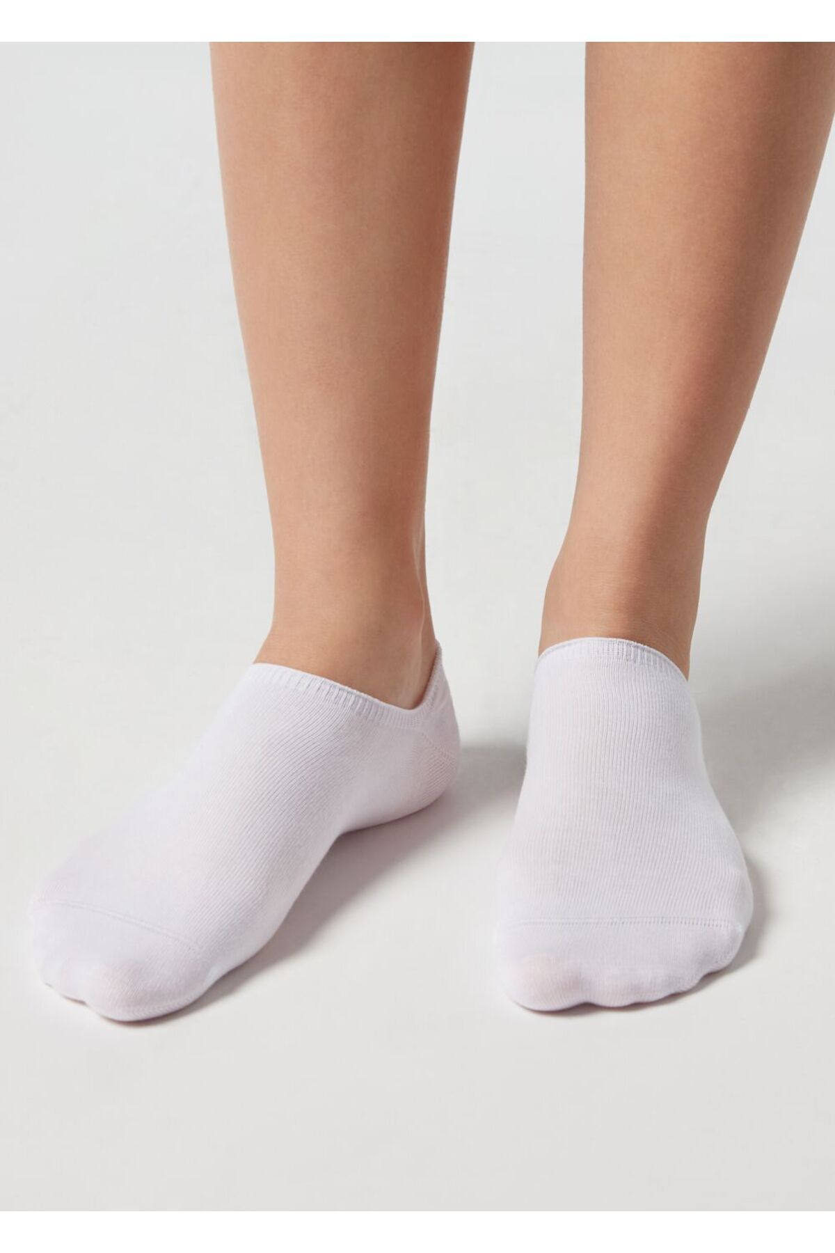 DORE Dikişsiz Burun Diyabetik Görünmez Çorap 6'lı Diyabetik Sneaker