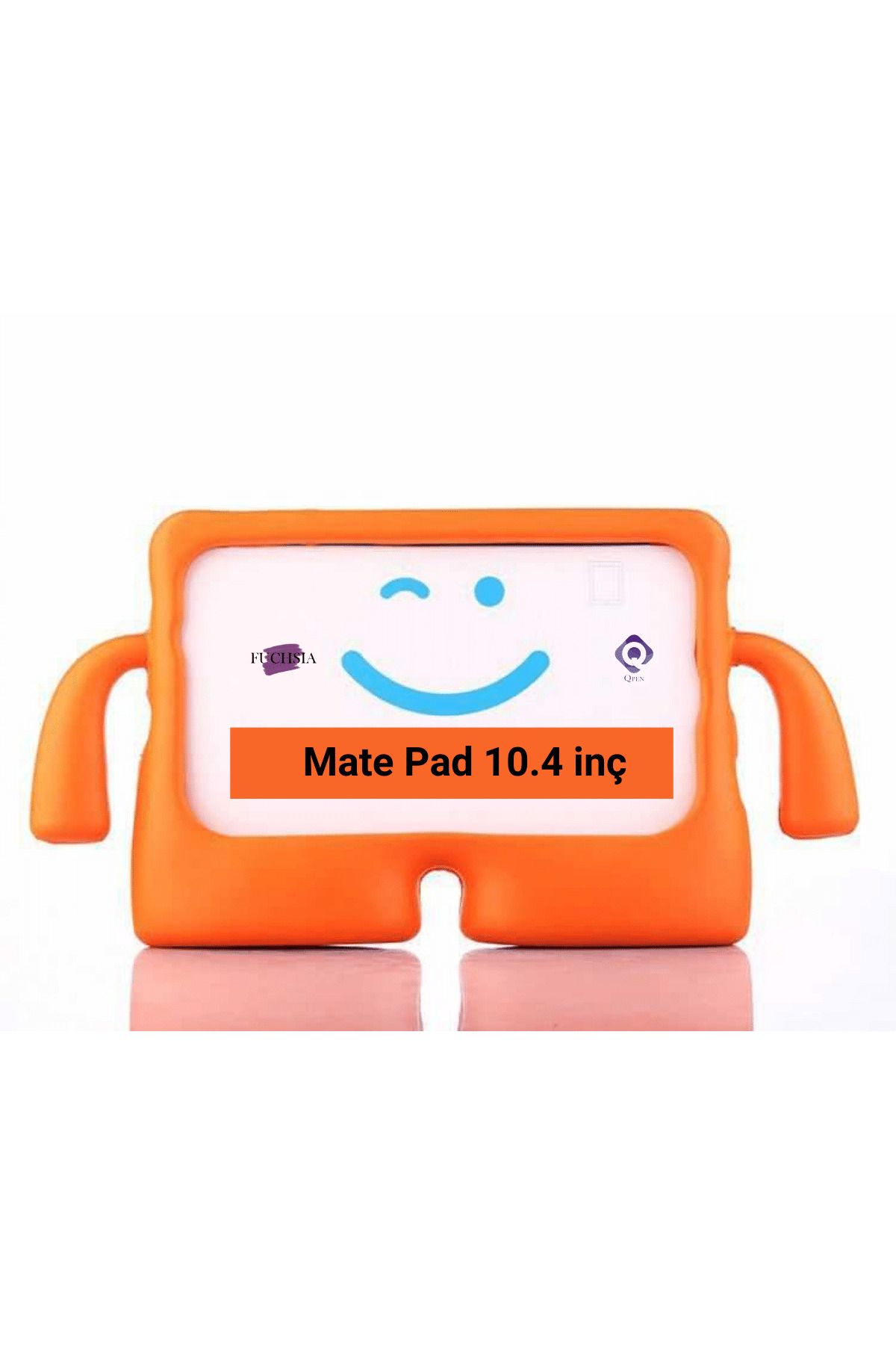 Fuchsia MatePad 10.4 inç Uyumlu Fuchsia iBuy Standlı Eğlenceli Çocuk Ruhlu Tablet Kılıfı