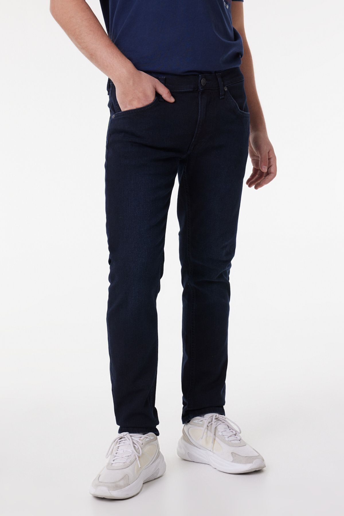 Lee Daren Regular Fit Normal Kesim Normal Bel Düz Paça Mavi Erkek Esnek Jean Denim Kot Pantolon