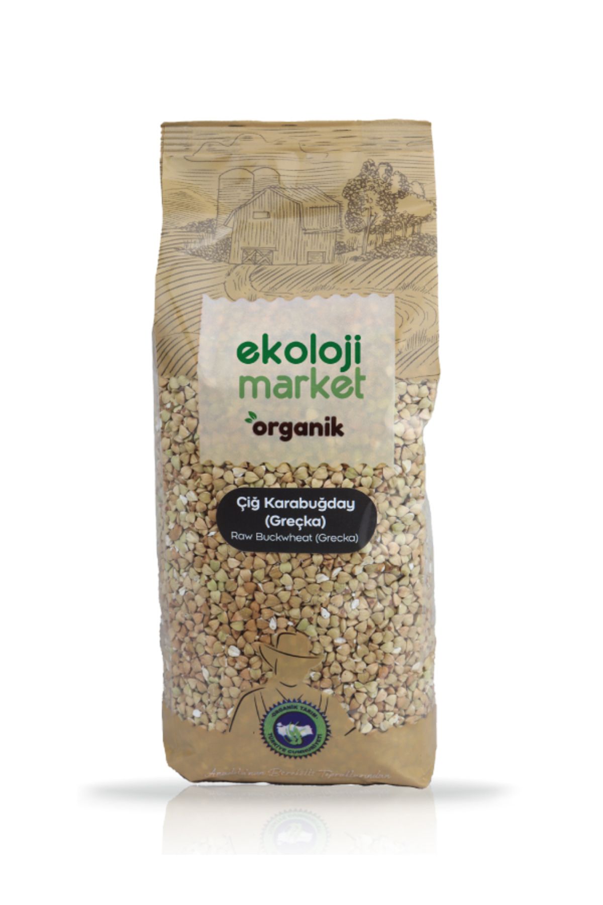 Ekoloji Market Organik Ham Karabuğday (Greçka)- 750 gr