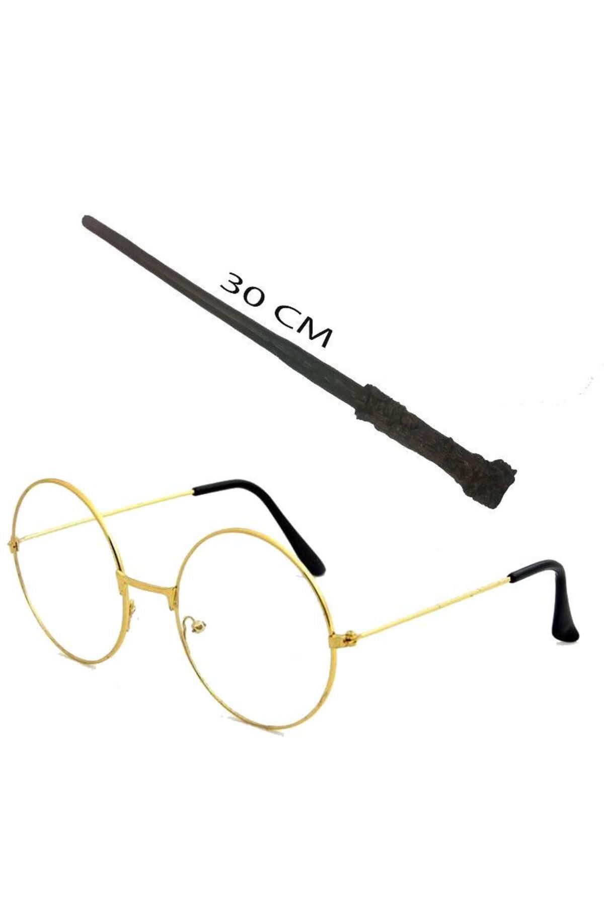 Skygo Harry Potter Asası 30 cm ve Harry Potter Gözlüğü Seti