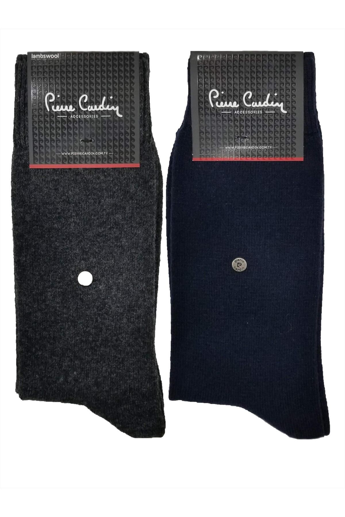 Pierre Cardin 6 Adet Lambswool - Yünlü Kışlık Erkek Çorap