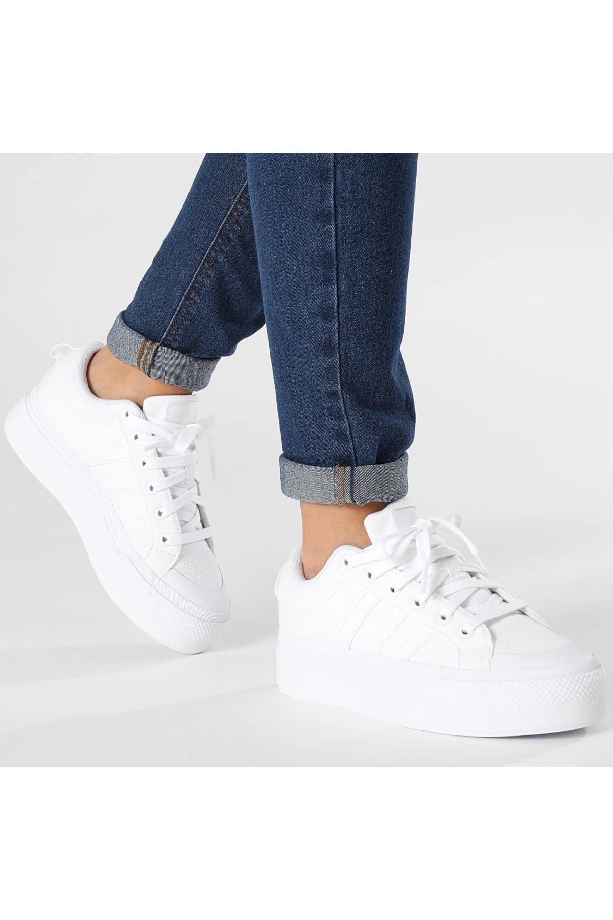 adidas Bravada 2.0 Platform Kadın Günlük Ayakkabı IE2309 Beyaz