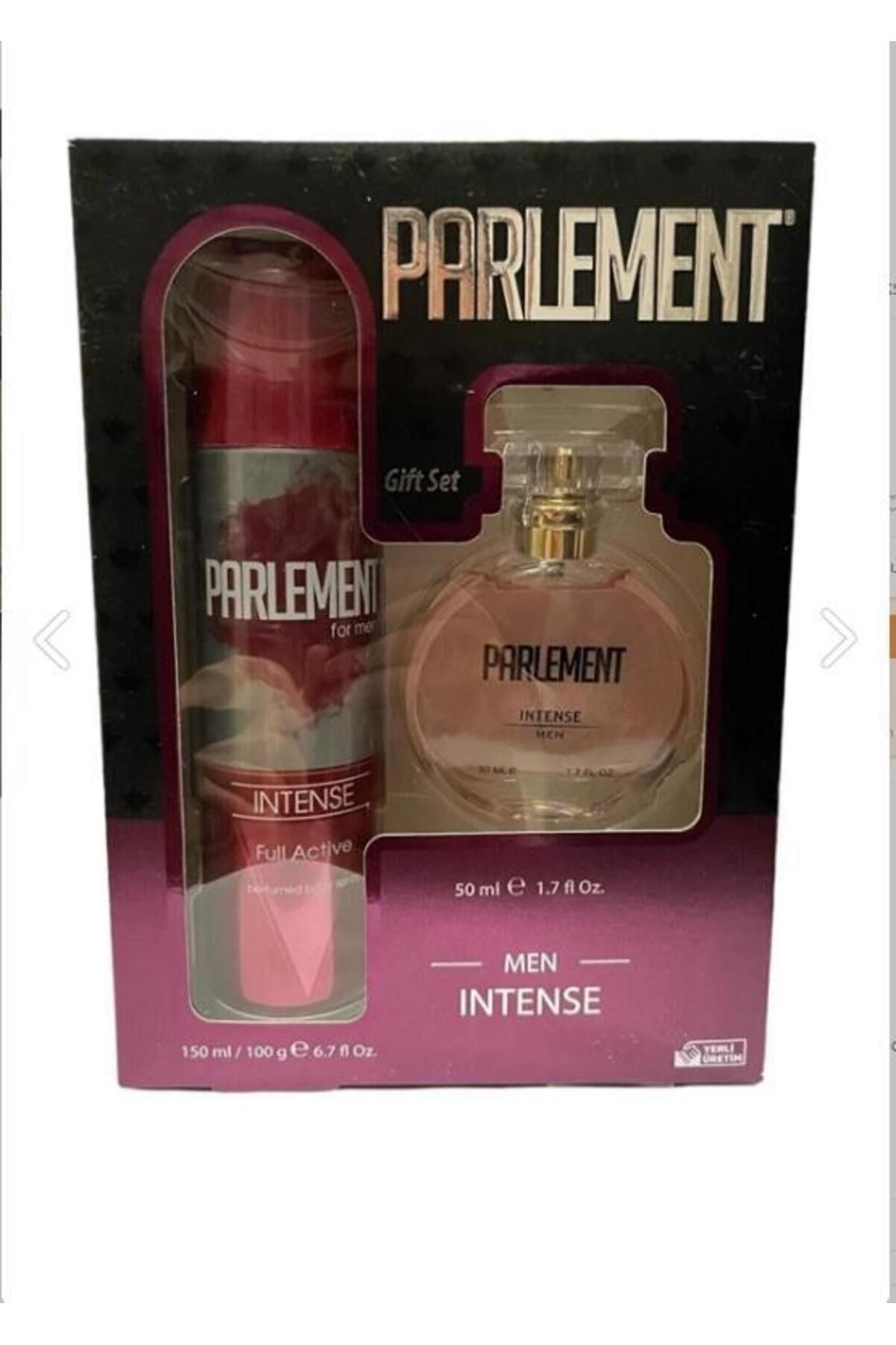 Parlement Men Set - Deodorant Full Active 150 ml Parfüm Intense 60 ml