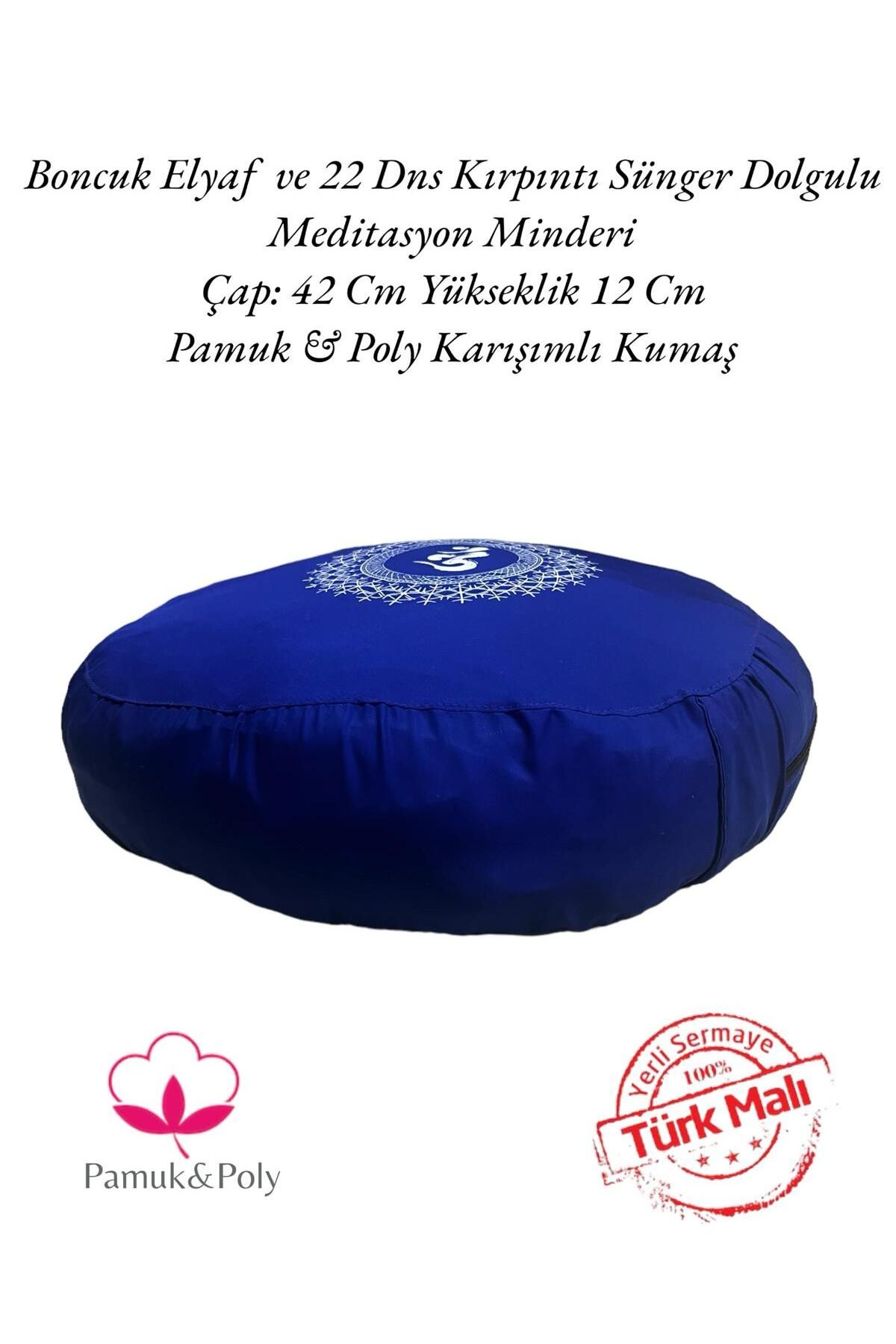 REMEGE Meditasyon Minderi - Yuvarlak Meditasyon Minderi - Yoga Minderi