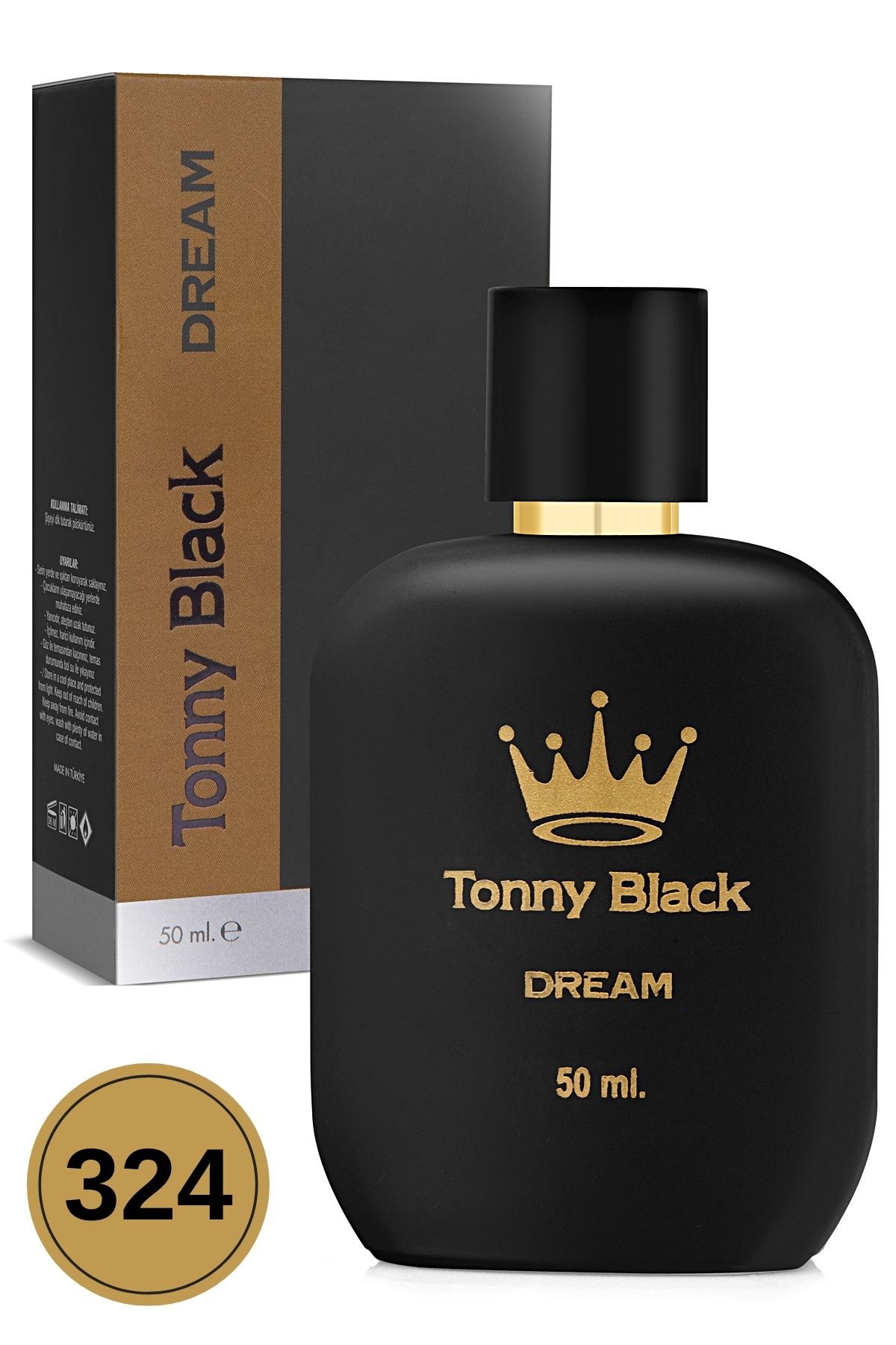 Tonny Black Orijinal Kadın 324 Özel Seri Uzun Süre Kalıcı Etkili Dream Özel Serisi Lüks Kadın Parfüm 50ml