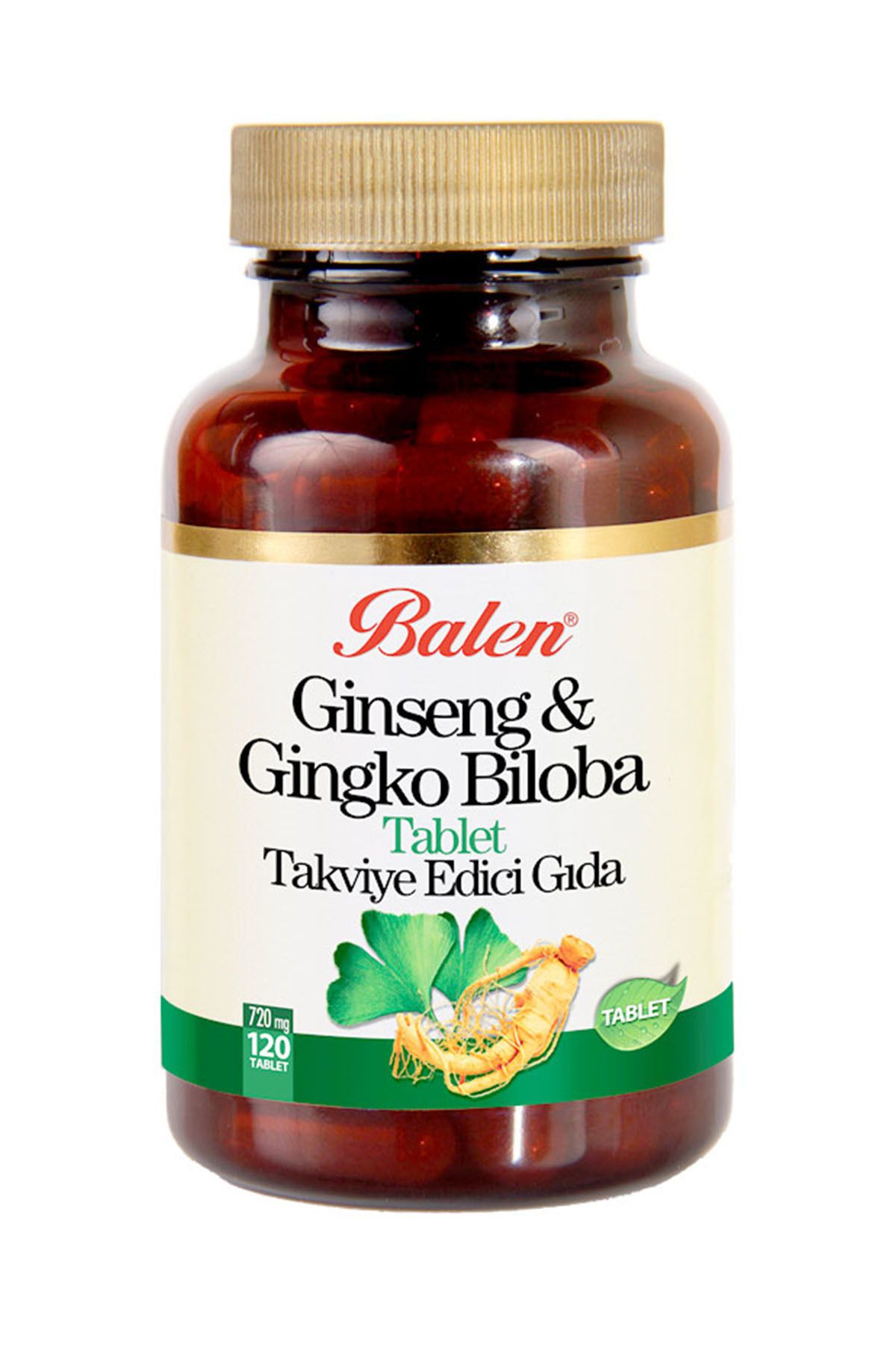 Balen Ginseng & Gingko Biloba 720Mg 120 Tablet