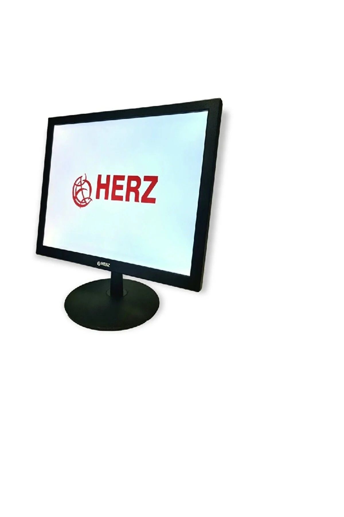 herz HM-3522 22'' HD LED CCTV Monitör Vga-HDMI-Rca Girişli Hoparlörlü+Kumandalı
