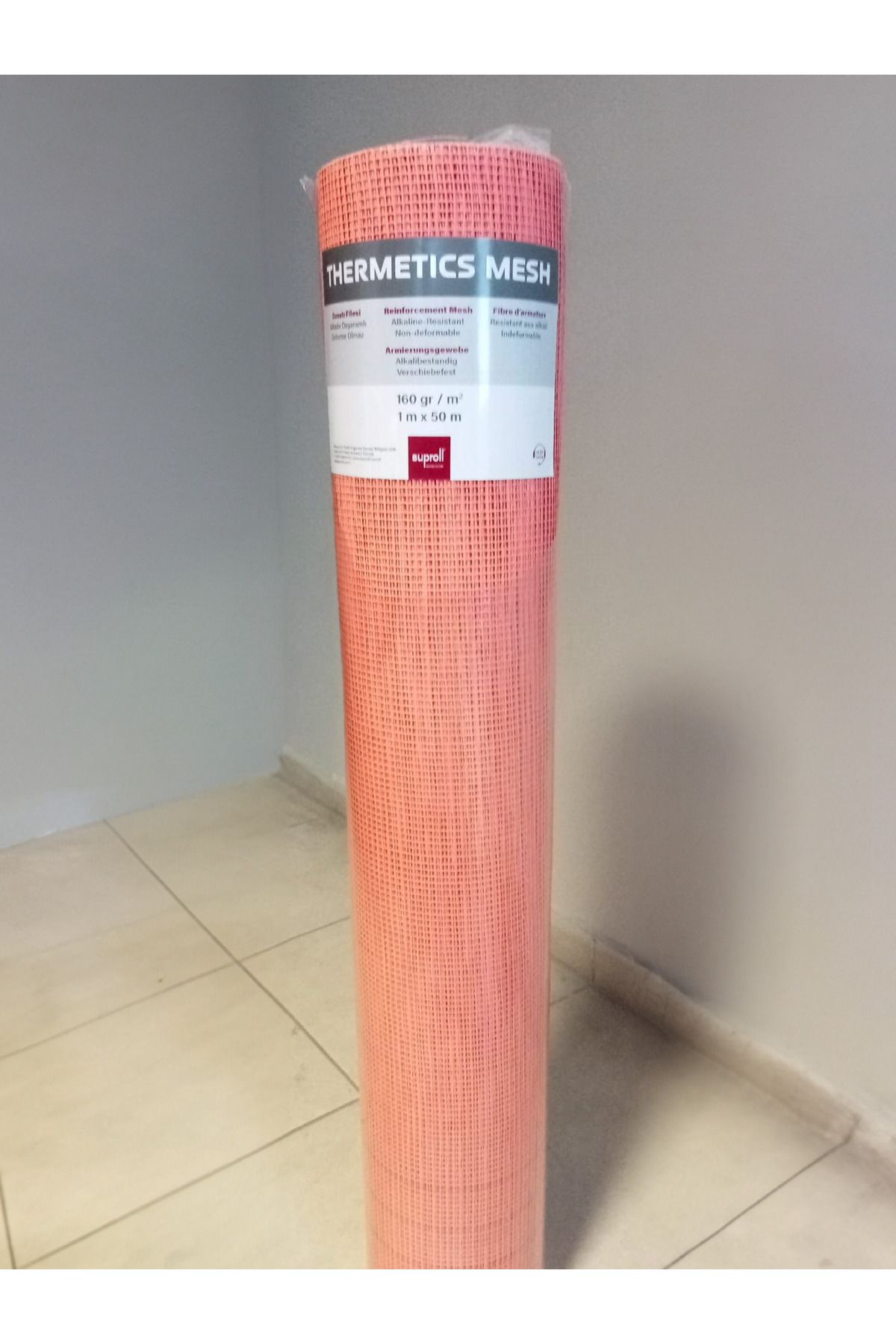 SUPROLL Thermetıcs Mesh Donatı Filesi/sıva Filesi /160 Gr/m2 (50 M2)