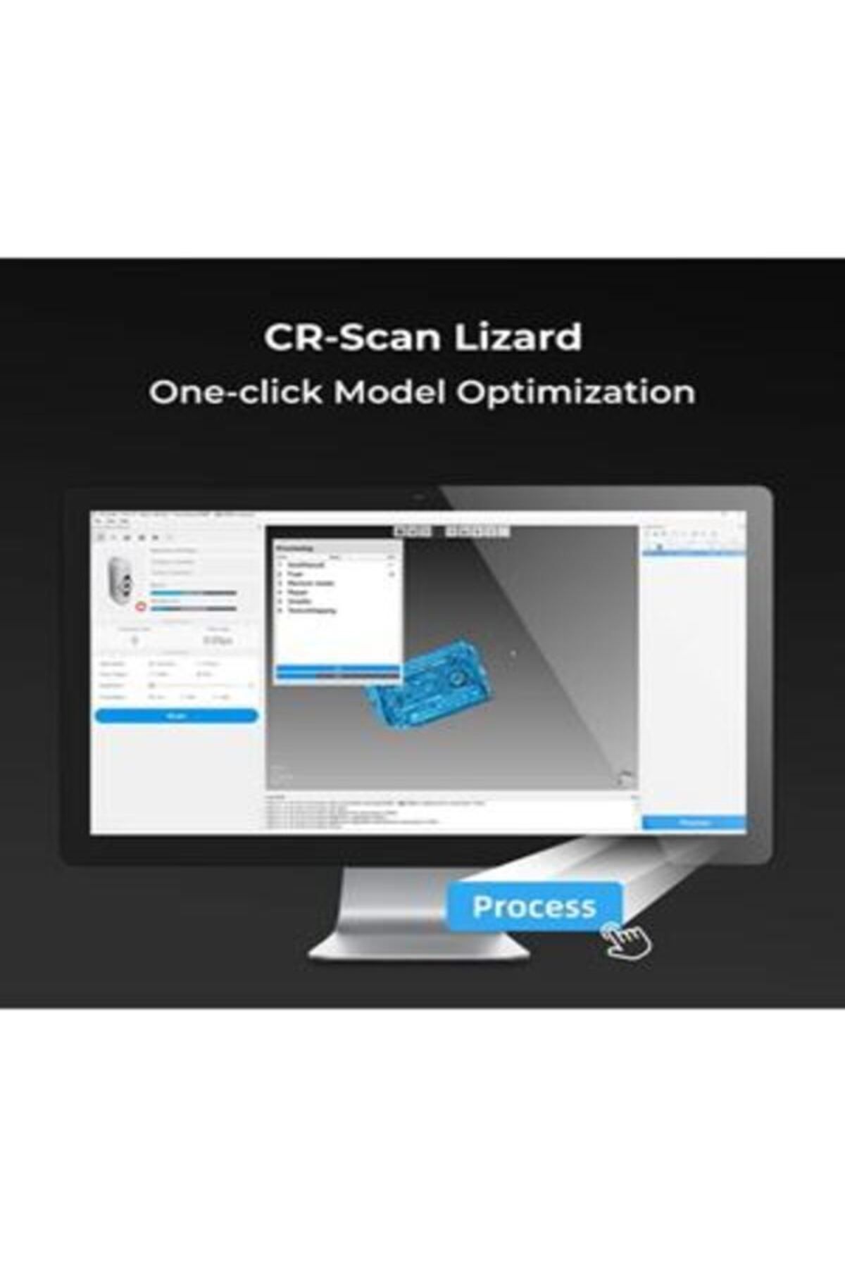 Creality CR-Scan Lizard Luxury - 3 Boyutlu Tarayıcı uyumlu