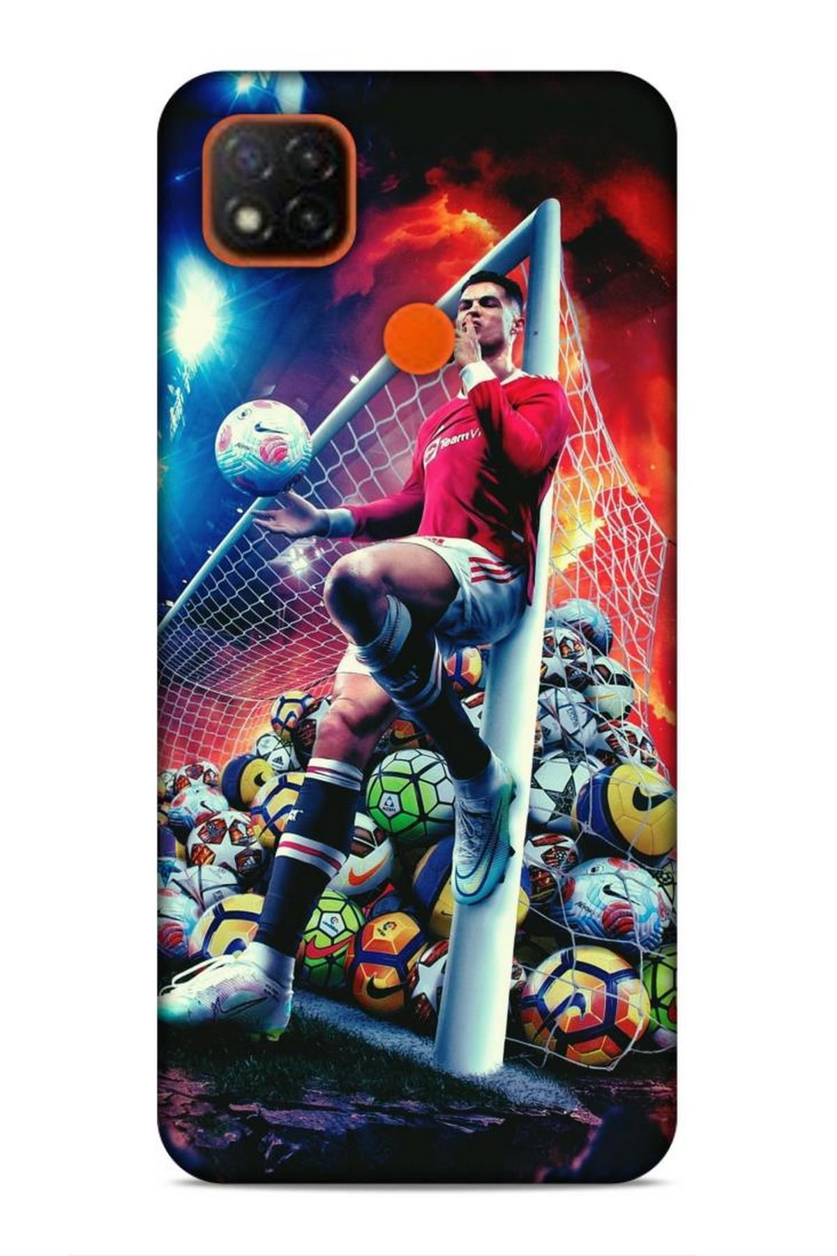 Lopard Xiaomi Redmi 9C Zore Futbolcular 4 Ronaldo Silikon Kılıf