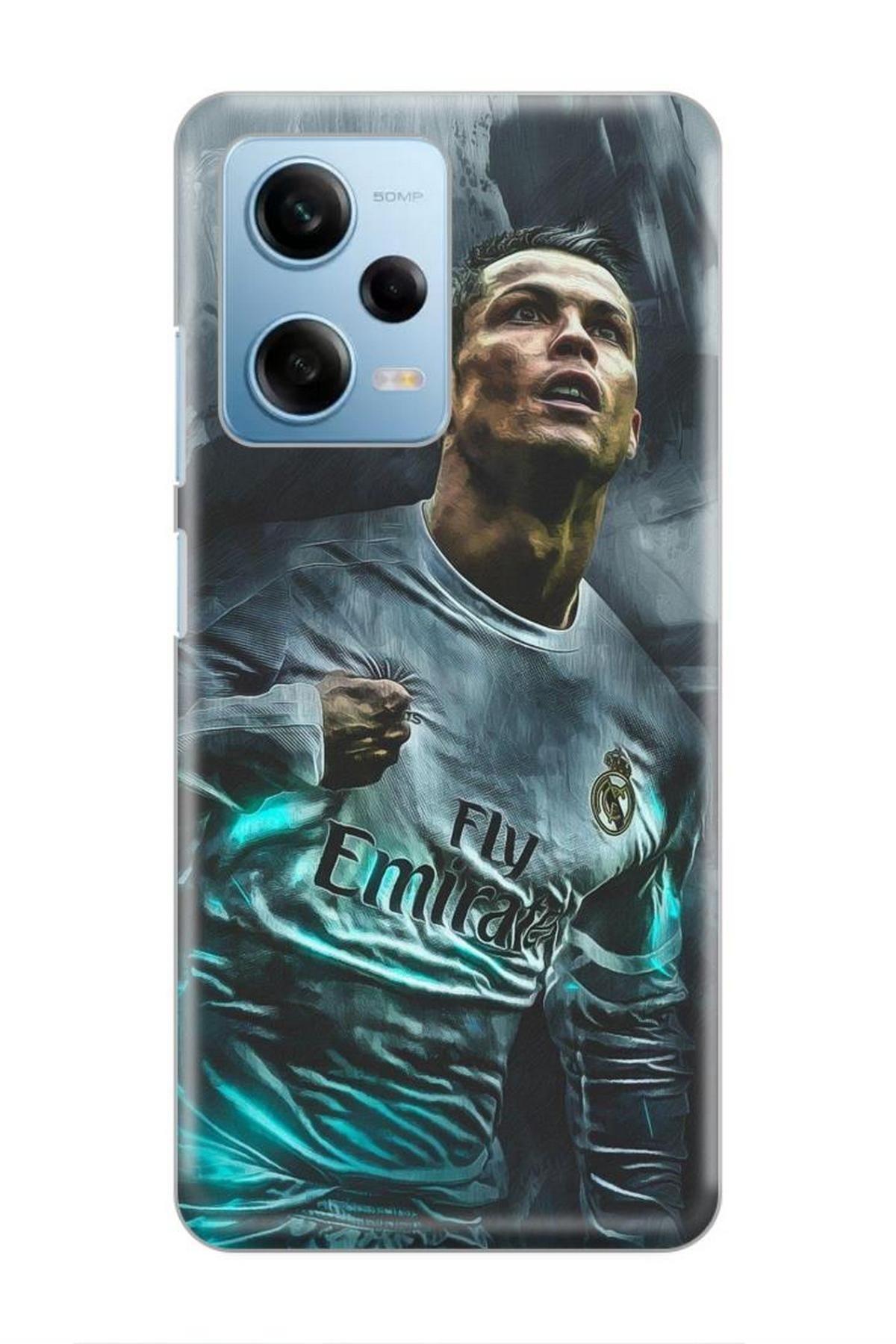 Lopard Xiaomi Redmi Note 12 Pro 5G Ays Futbolcular 6 Ronaldo Emirates Koruyucu Kapak