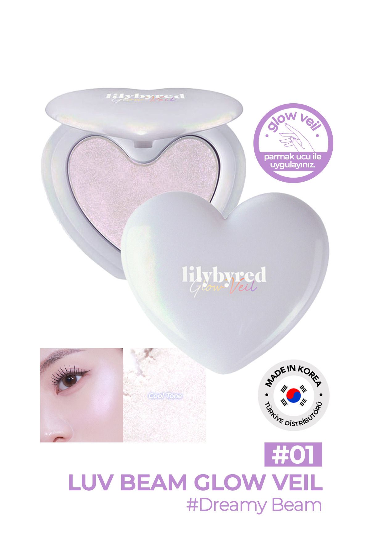 lilybyred Aydınlatıcı Highlighter lilybyred Luv Beam Glow Veil 01