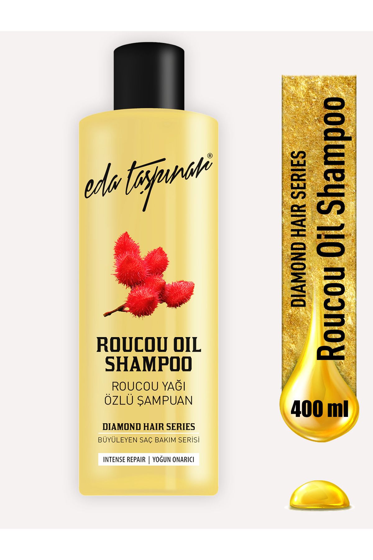 Eda Taşpınar Roucou Oil Roucou Yağı Şampuanı Yoğun Onarıcı 400ml.