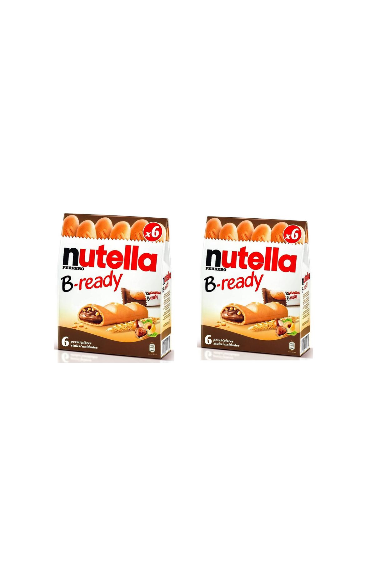 Nutella B-Ready 132 gr. ( 2 Paket )