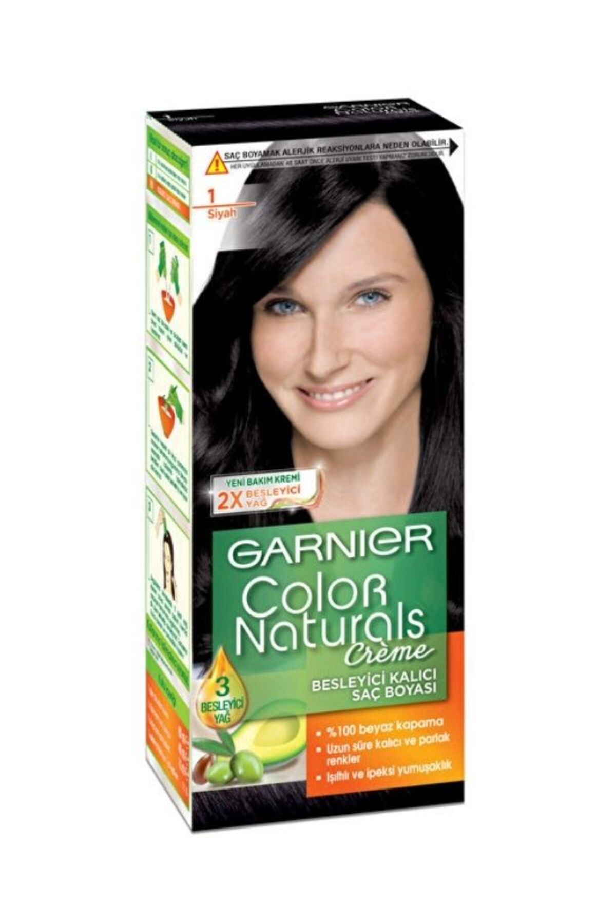 Garnier Color Natural Boya 1 Siyah
