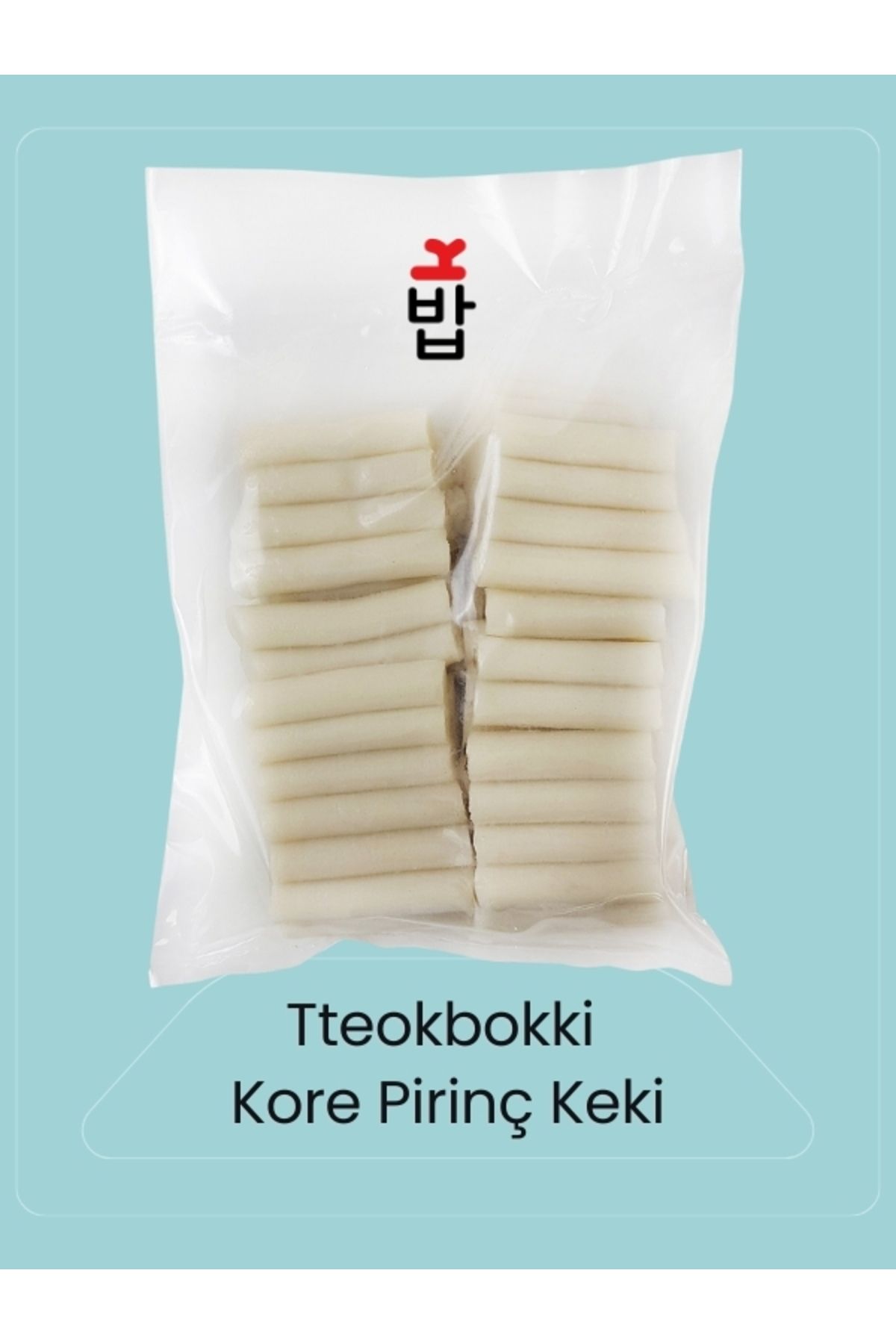 K Bap Food Tteokbokki Kore Pirinç Keki - 1 kg