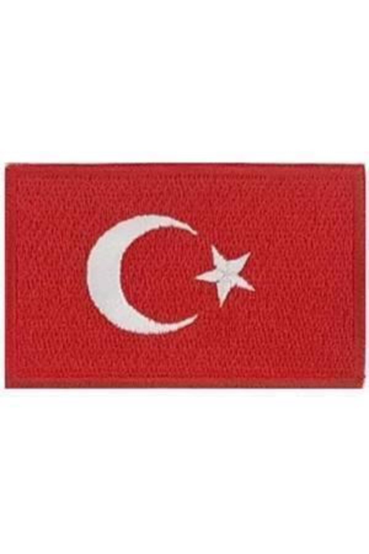 Sim Nakış Cırt Bantlı Turkey Türkiye Türk Bayrakları Nakış Işleme Arma Patch Peç 5x8 Cm