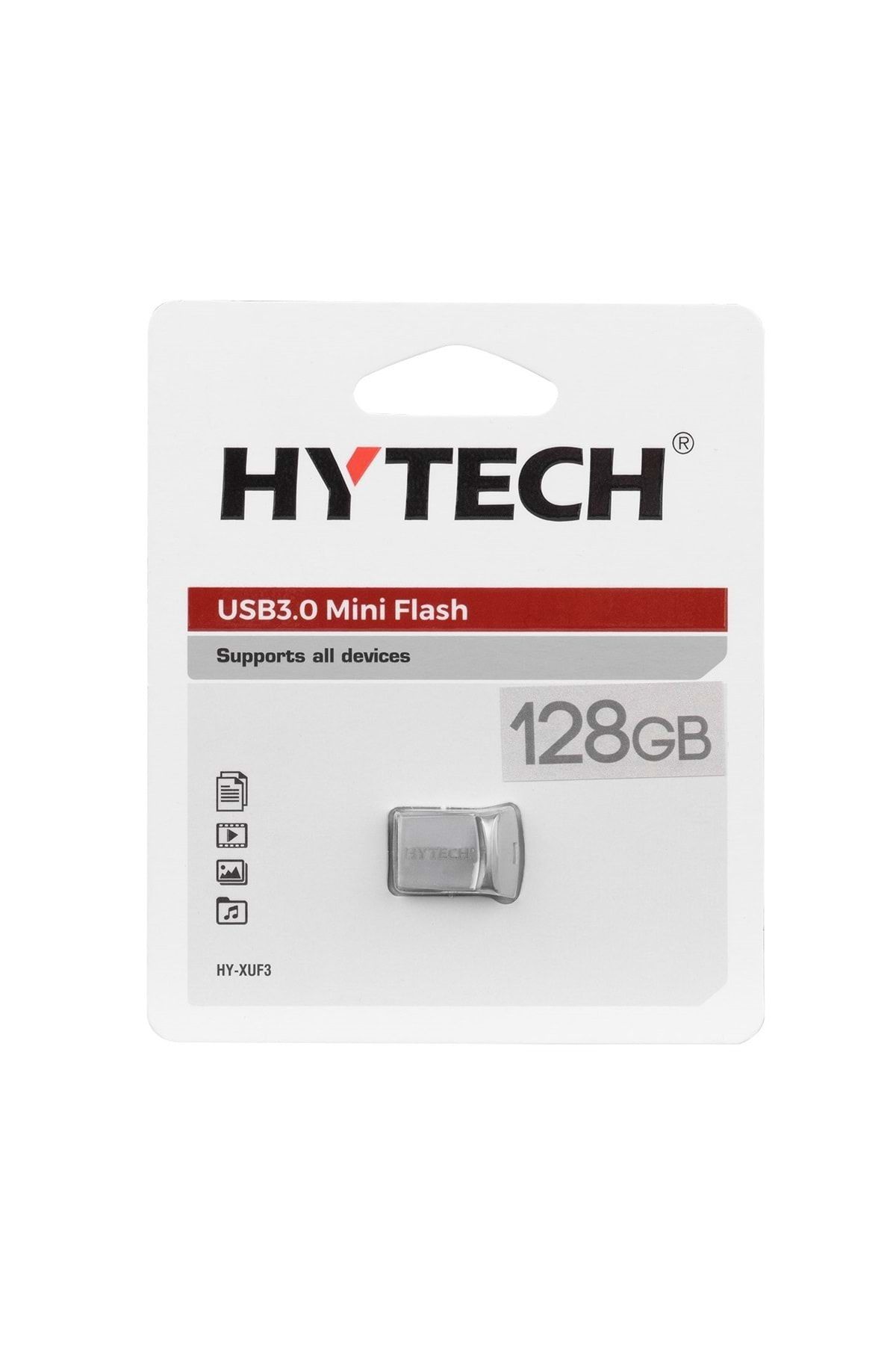 Hytech Hy-xuf3-128 128 Gb Usb 3.0 Mini Flash Bellek