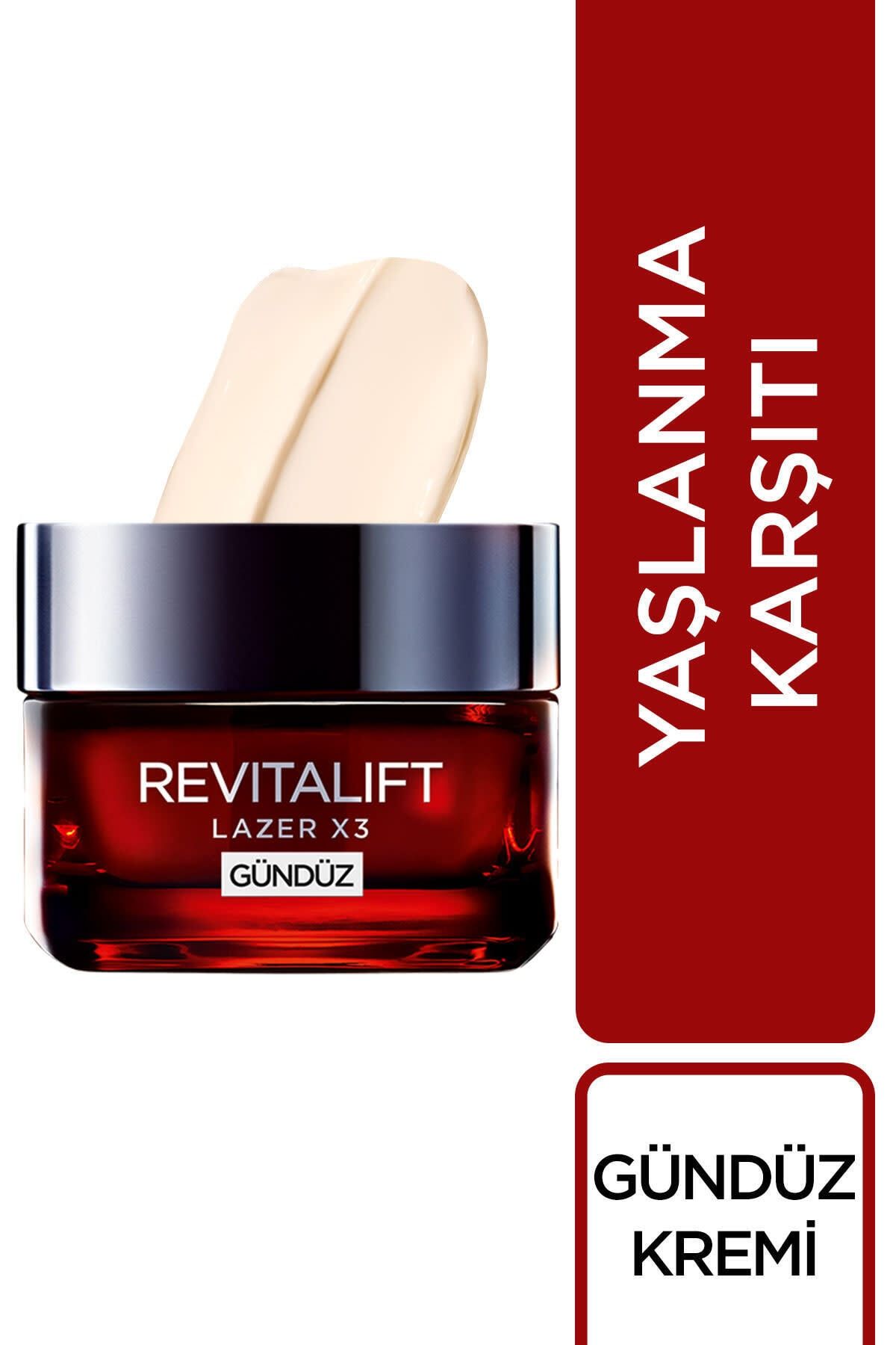 L'Oreal Paris Revitalift Lazer Yaşlanma Karşıtı Gündüz Kremi 50 ml