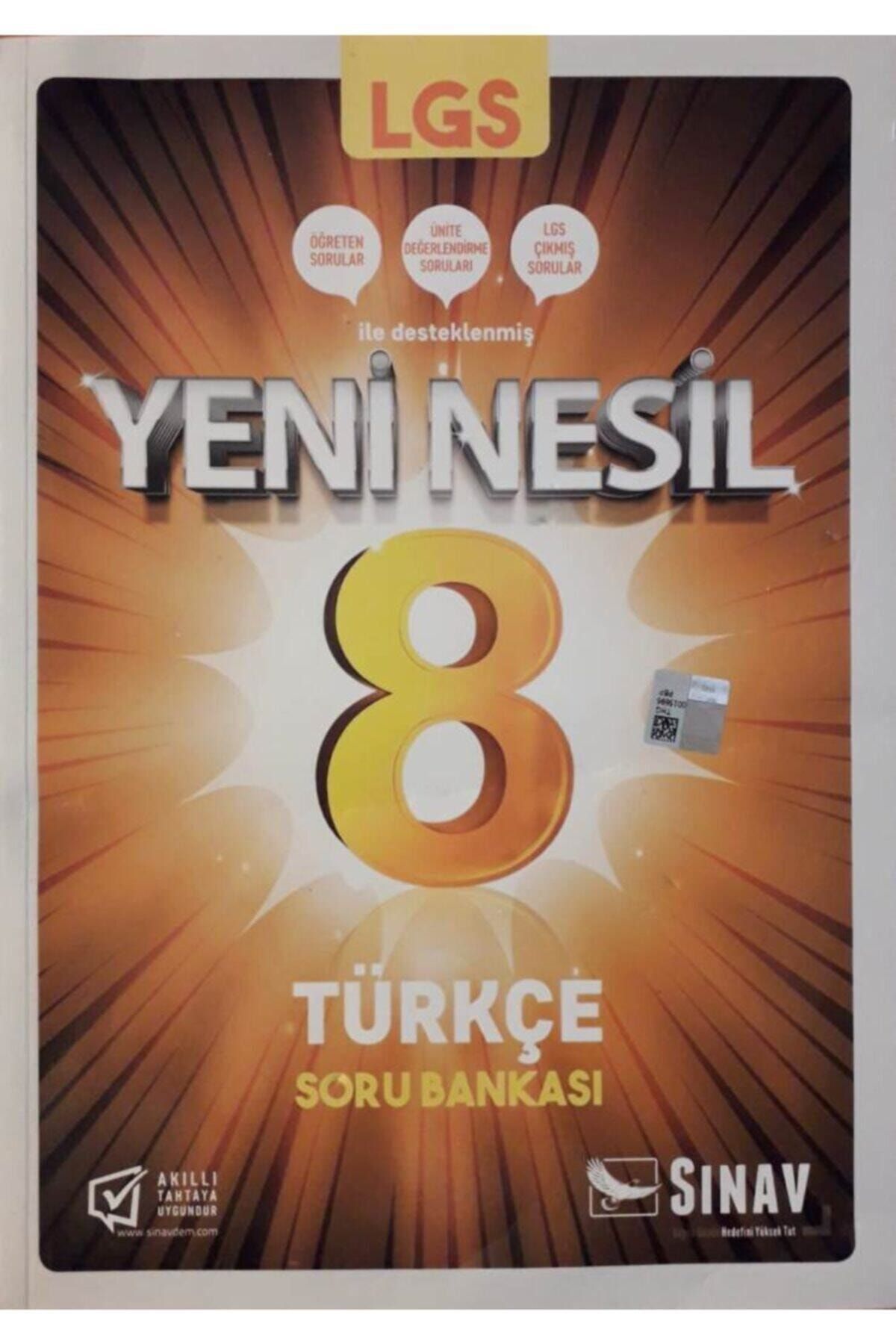 Sınav Yayınları 8. Sınıf Lgs Yeni Nesil Türkçe Soru Bankası