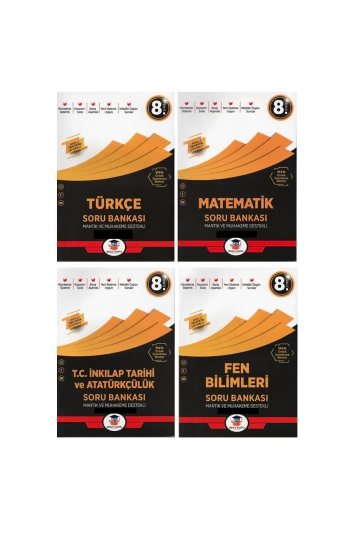 Zeka Küpü Yayınları Zeka Küpü 8.sınıf 4lü Soru Bankası Seti (M-t-f-s)