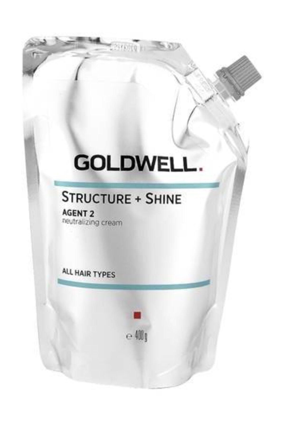 GOLDWELL Structure + Shıne Agent 2 Neutralızıng Cream 400gr - Straıghtenıng Stabılızer