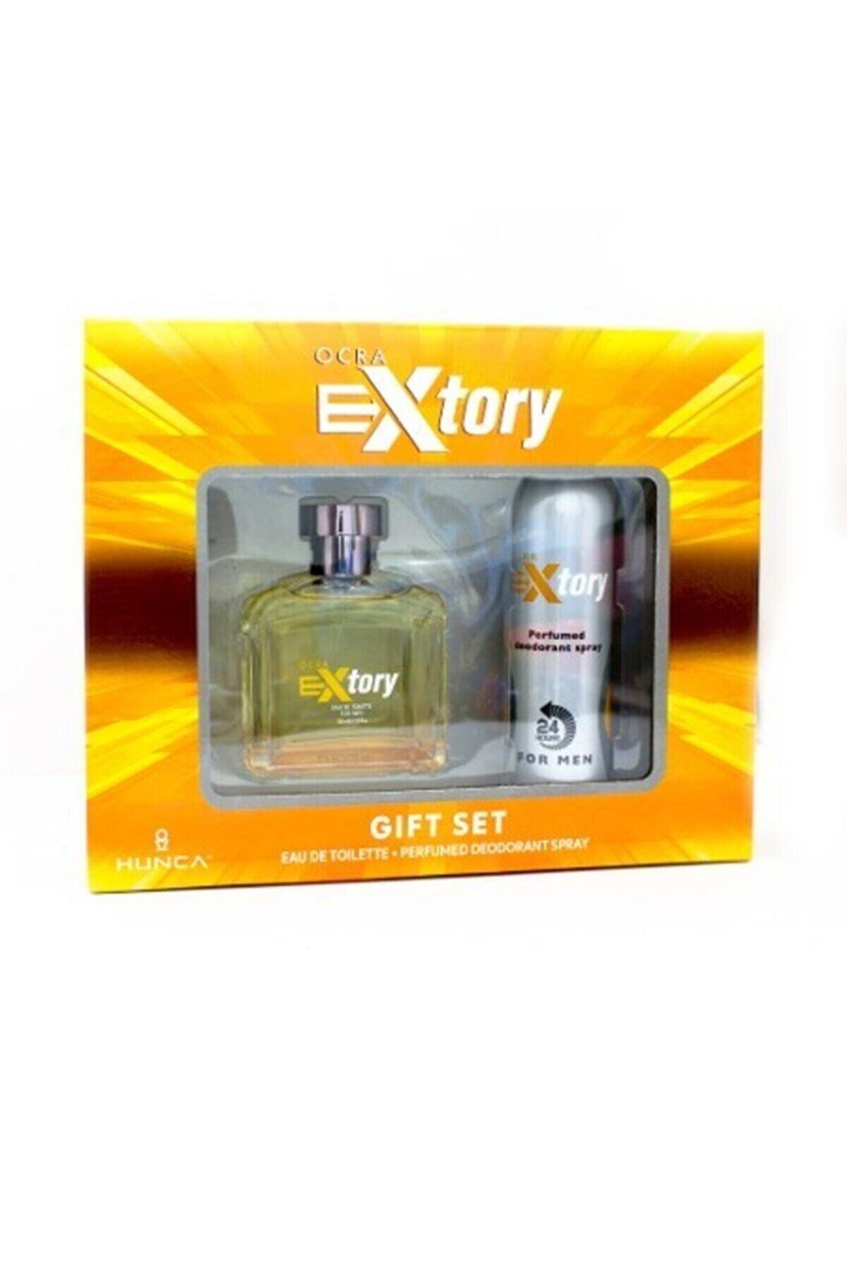 Extory Ocra Edt 100 ml Erkek Parfüm  + Deo 150ml Erkek Set 5R7488