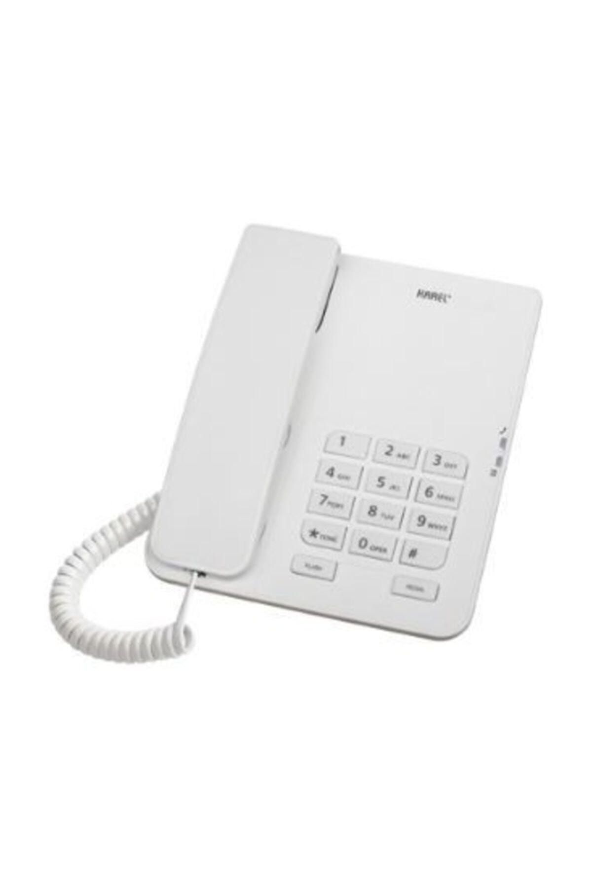 KAREL Tm140 Analog Telefon Beyaz