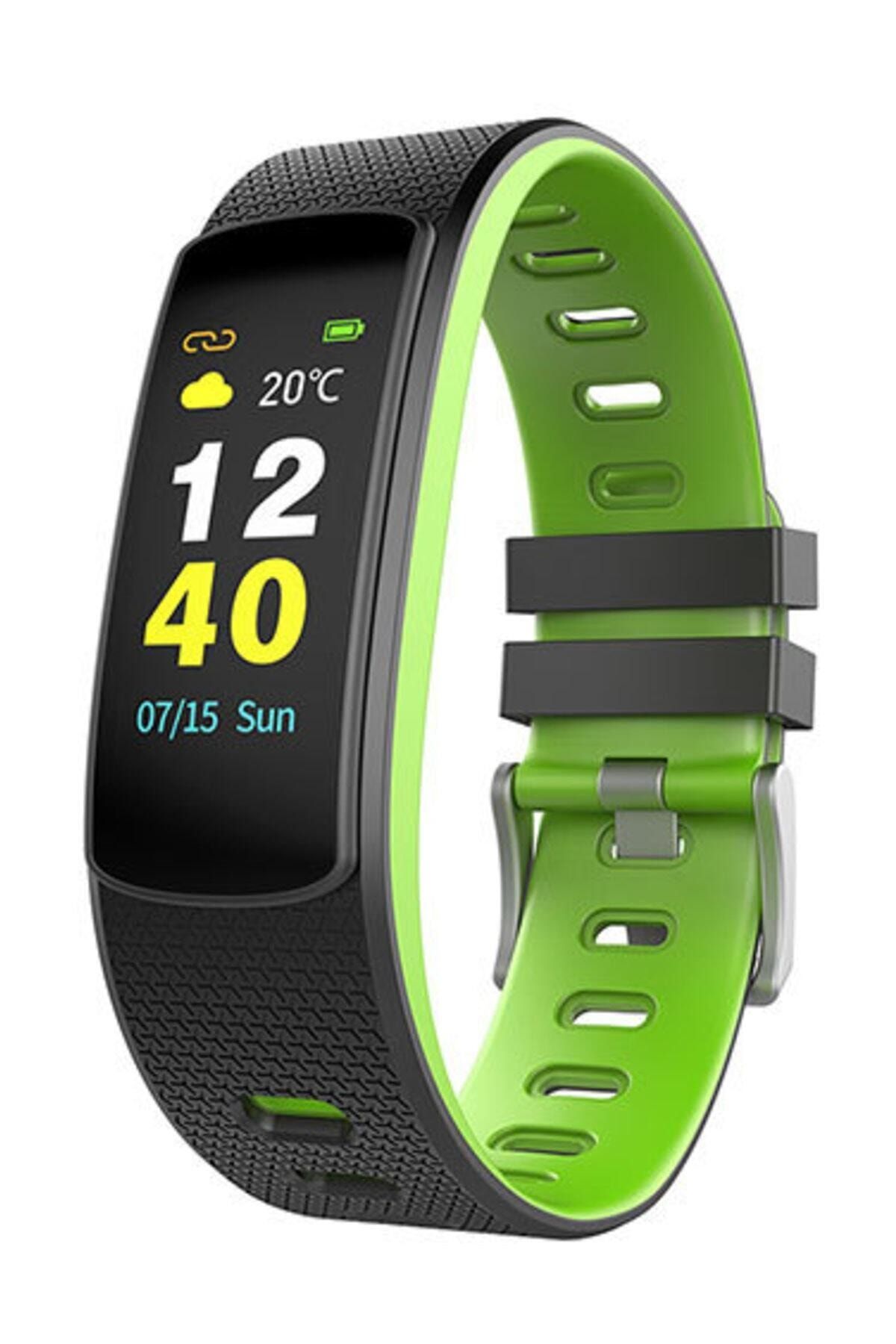 Everest Ever Fit W45 Android/ıos Smart Watch Full Dokunmatik Ekran Yeşil/siyah Akıllı Saat
