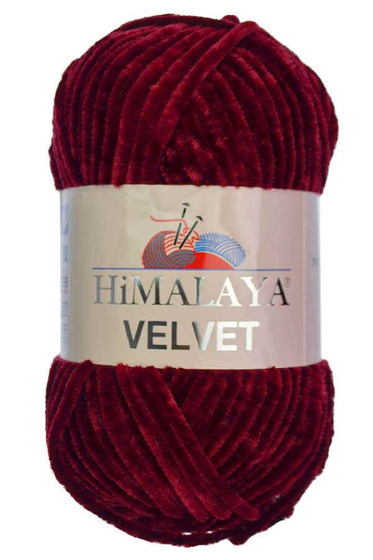 Himalaya Bordo Velvet Kadife Ip 90022