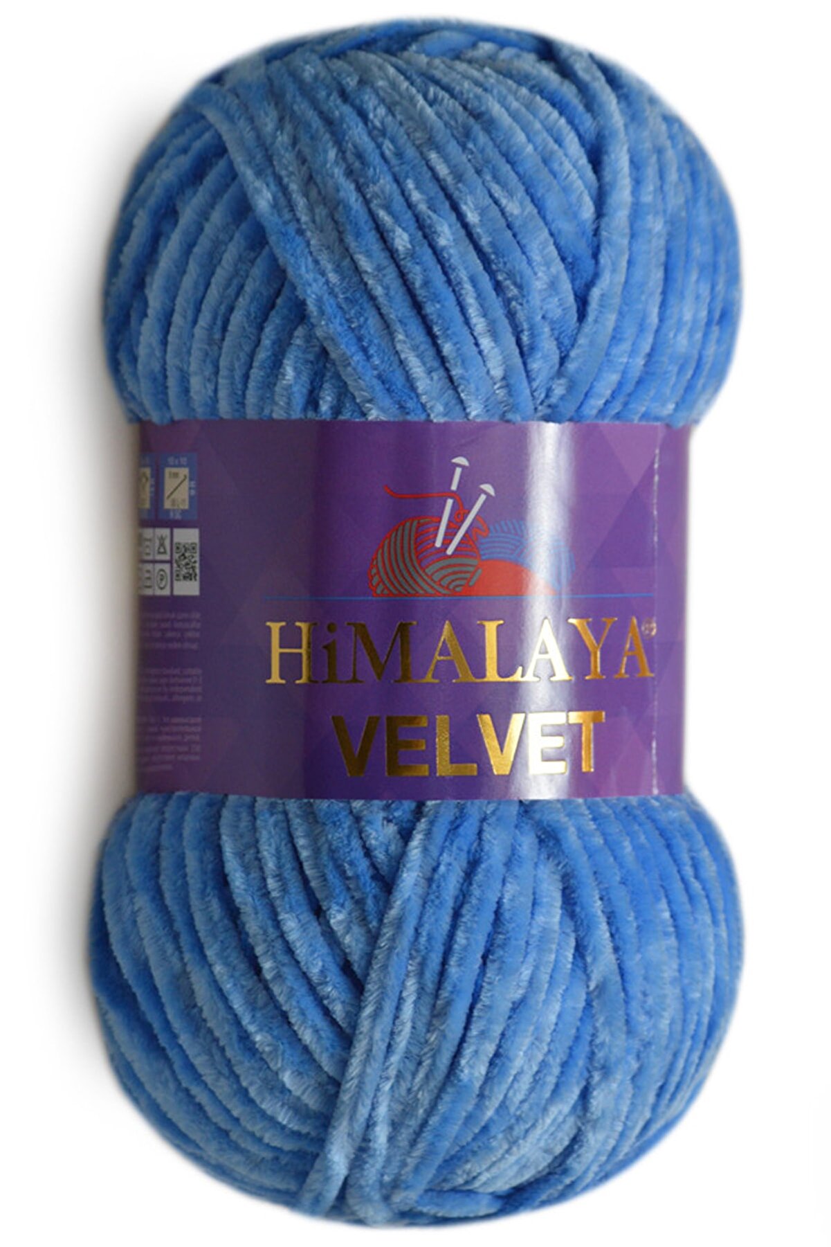 Himalaya Velvet Kadife Ip 90027 Mavi