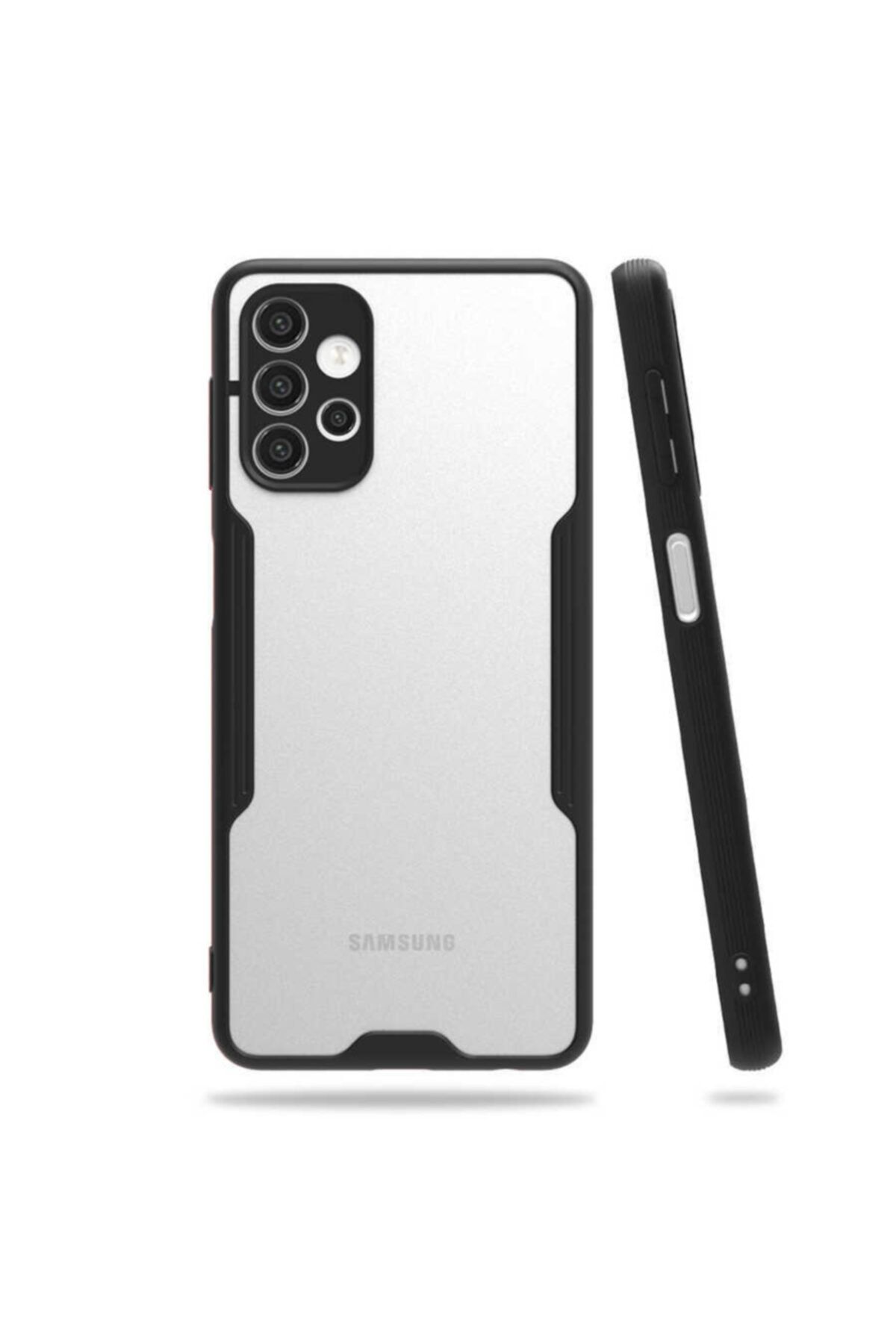 Samsung Cover Statıon Galaxy A32 4g Ince Kılıf Arkası Mat Kamera Korumalı Darbeye Dayanıklı Kapak Slim Case