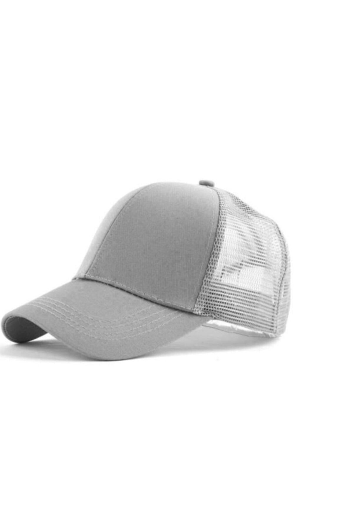 PRC şapka Yazlık Örme Fileli Düz Renk Arkası Ayaralanabilir Şapka Kepler Fileli Örme Şapka Pamuklu Şapka