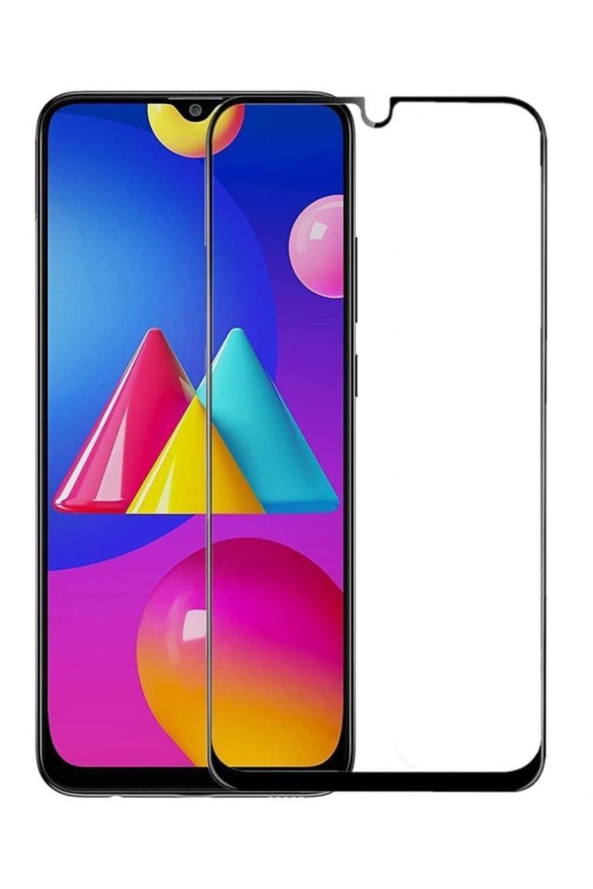 Nezih Case Samsung Galaxy A12/m12 Uyumlu Tam Kapatan Güçlendirilmiş Mat Seramik Ekran Koruyucu