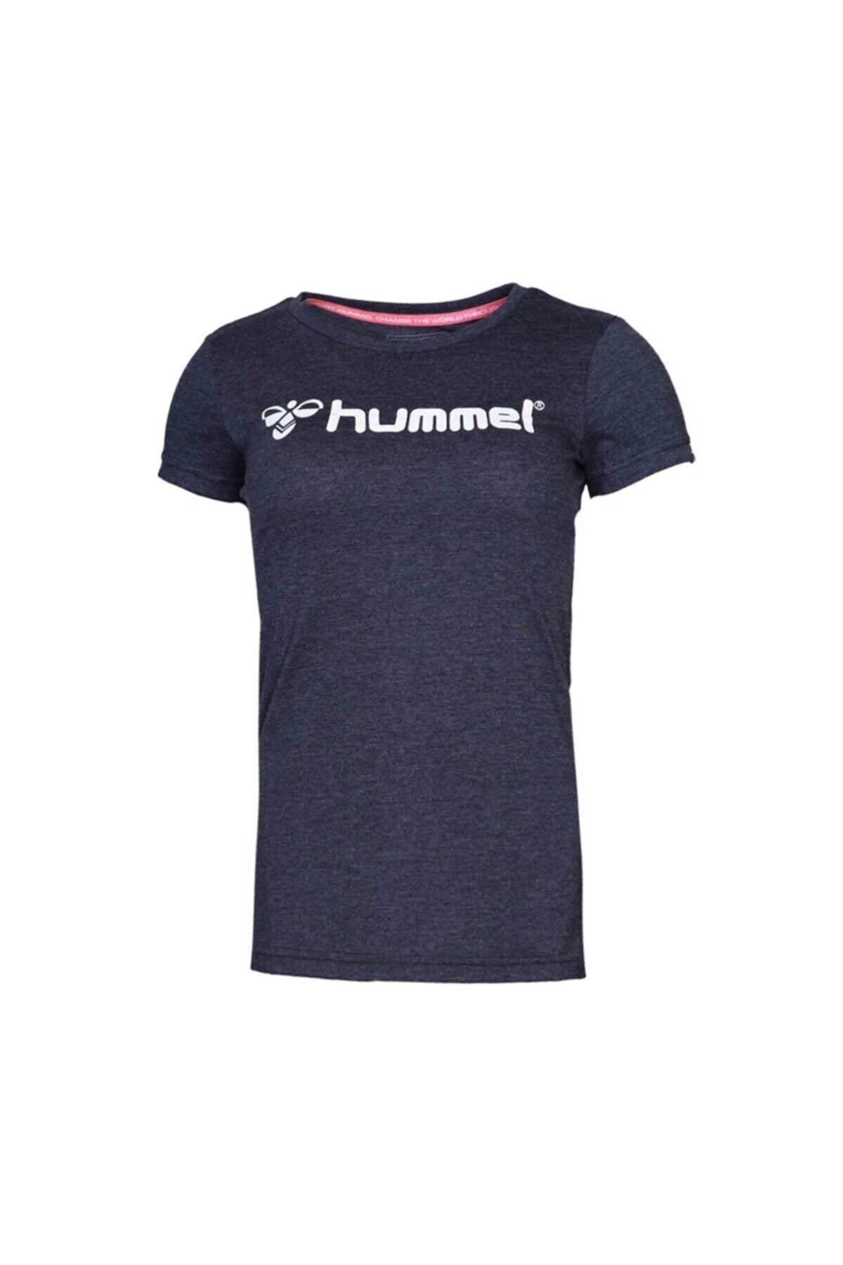 hummel HMLMARIHU T-SHIRT S/S Lacivert Kadın T-Shirt 100580769