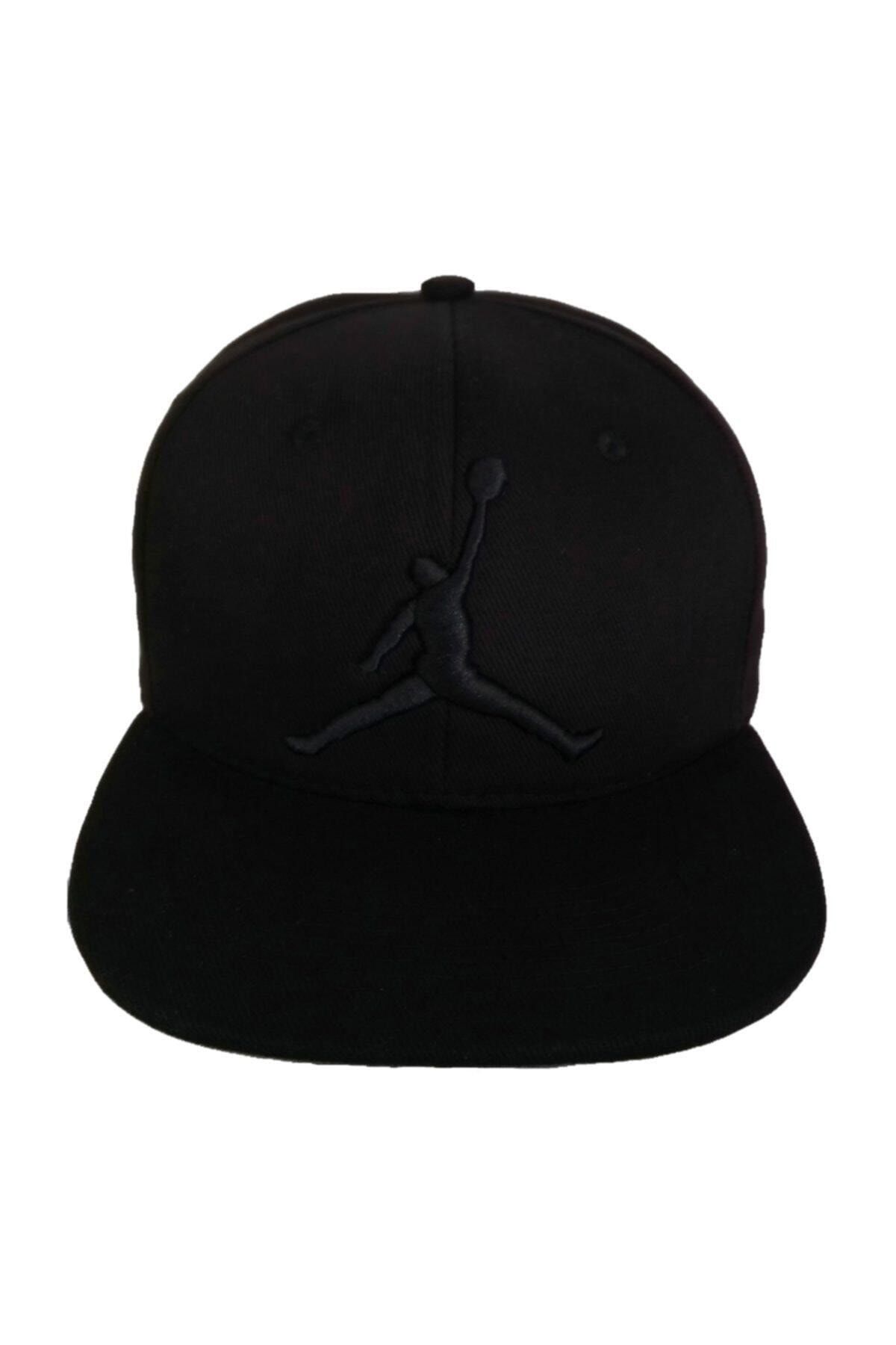 Genel Markalar Full Siyah Jordan Hip Hop Şapka