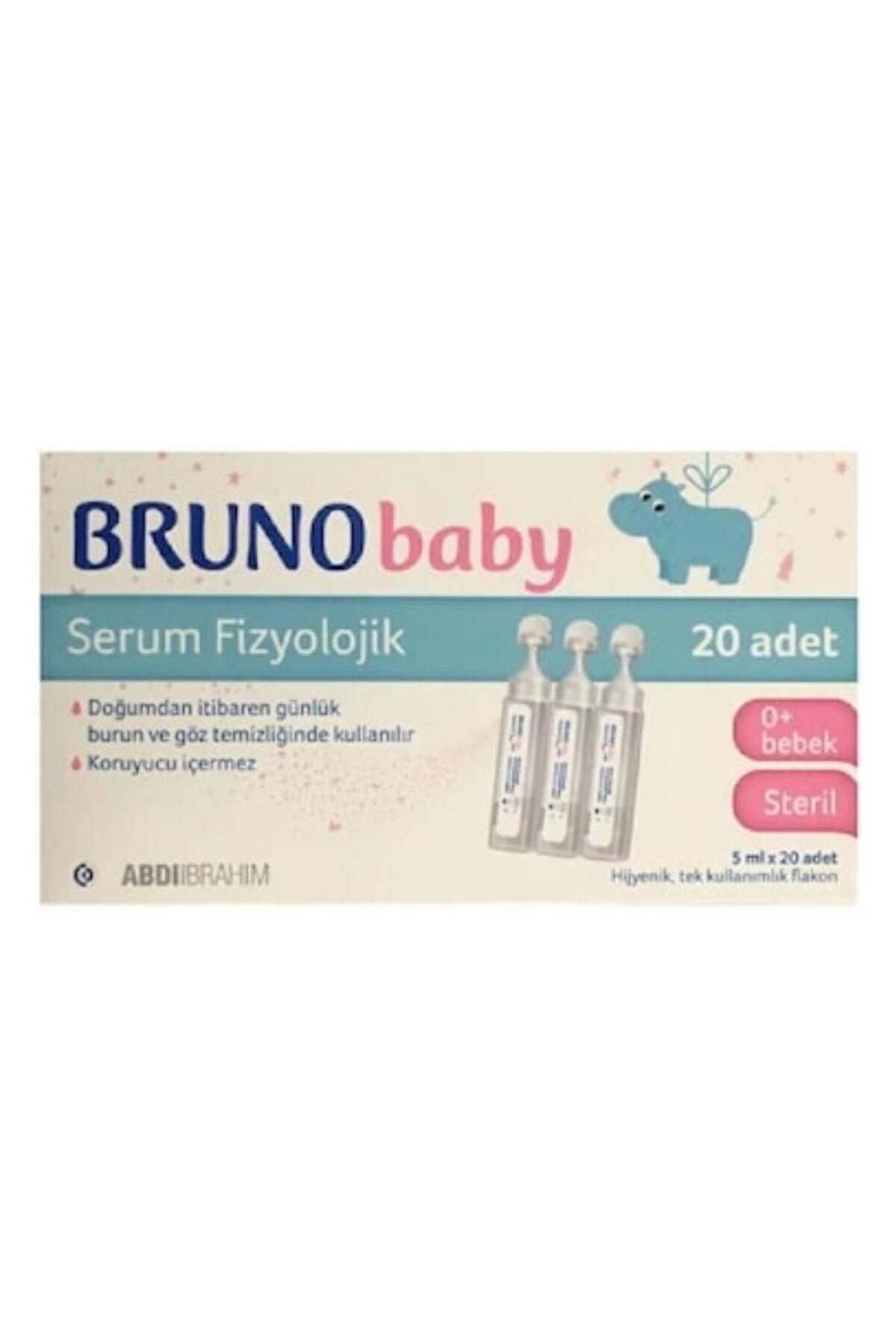 Bruno Baby Serum Fizyolojik Damla 5 ml X 20 Flakon 8699514600039