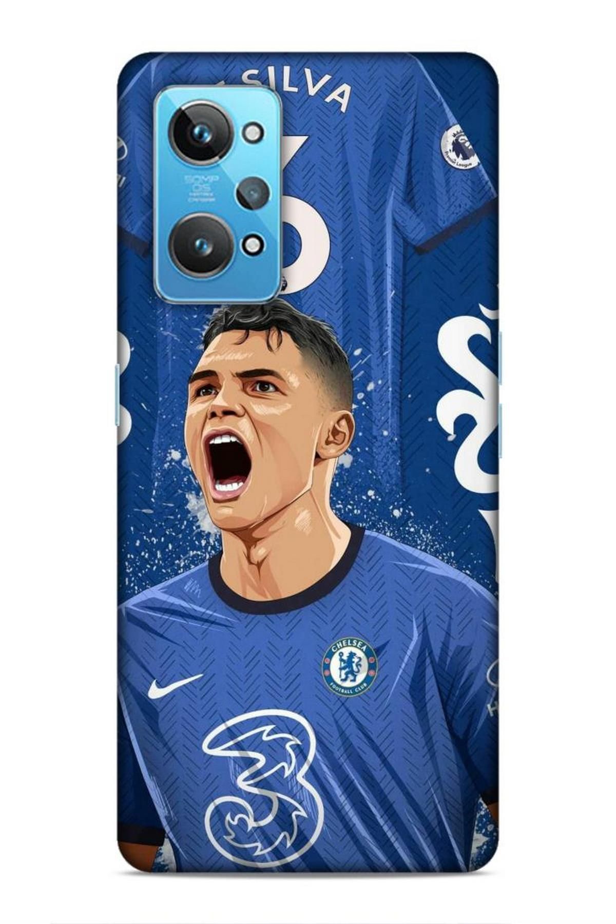 Lopard Realme Gt2 Verus Futbolcular 23 Thiago Silva Telefon Kabı