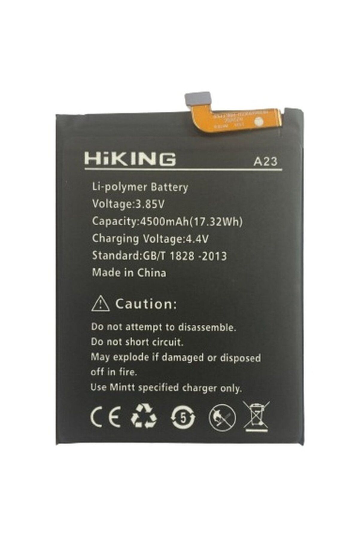 Hiking Hikıng A23 Pil Batarya 4500 Mah + Montaj Seti